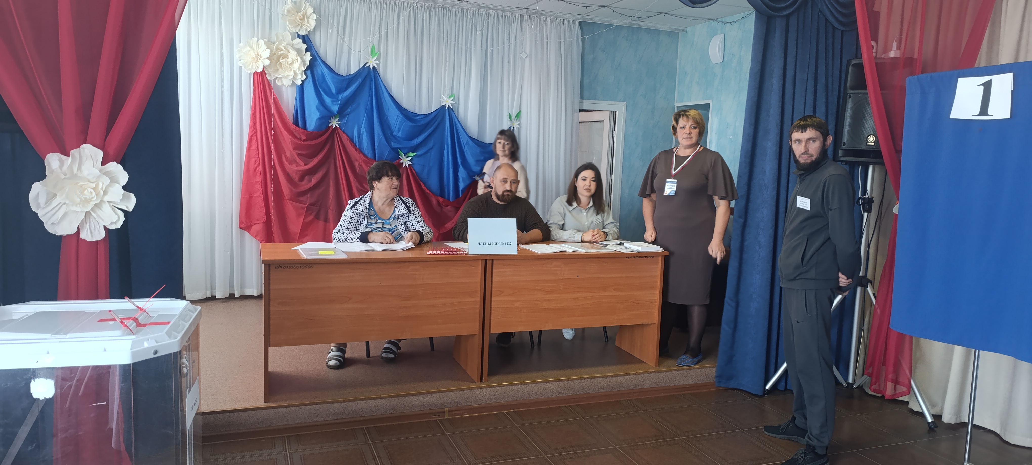 Сообщение наблюдателя — УИК №1222, Белгородская область