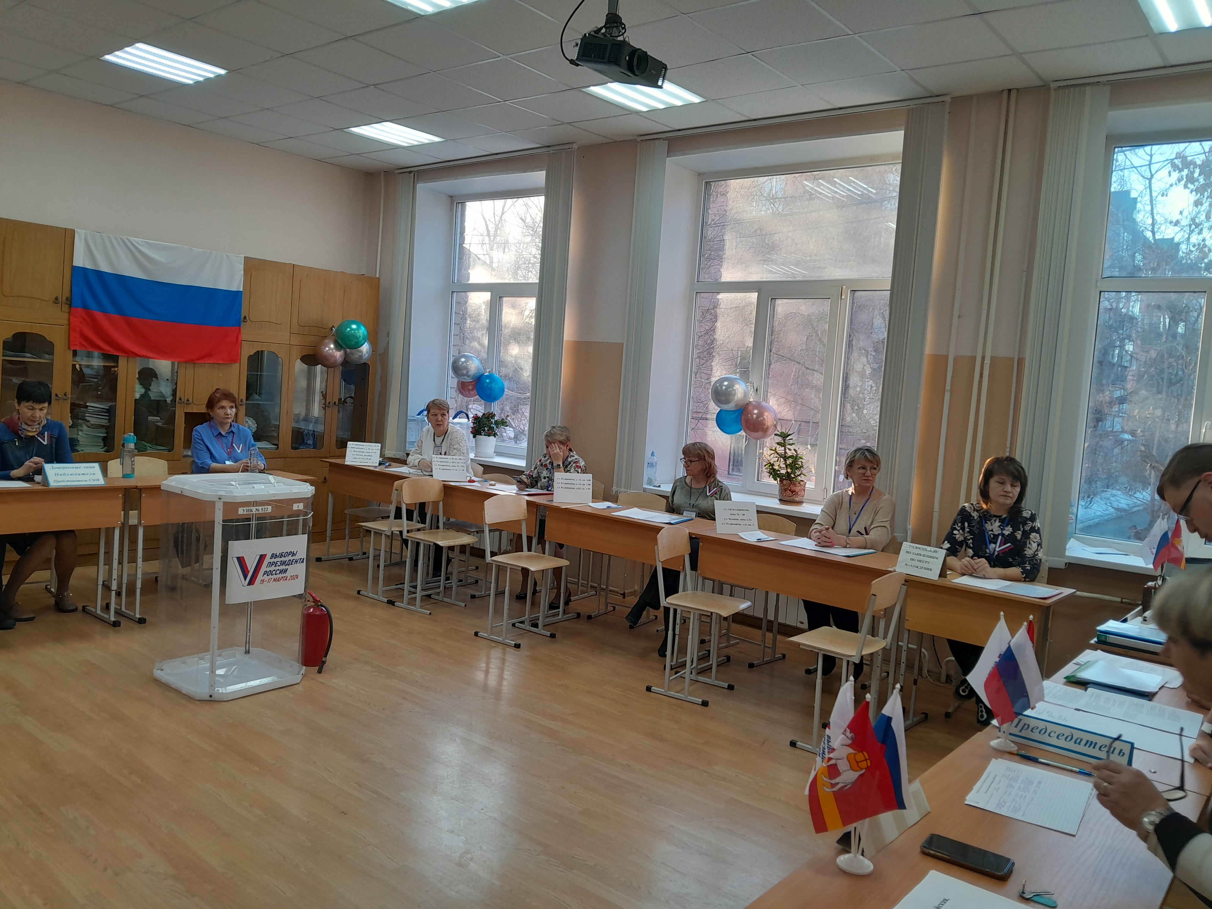 Сообщение наблюдателя — УИК №522, Челябинская область