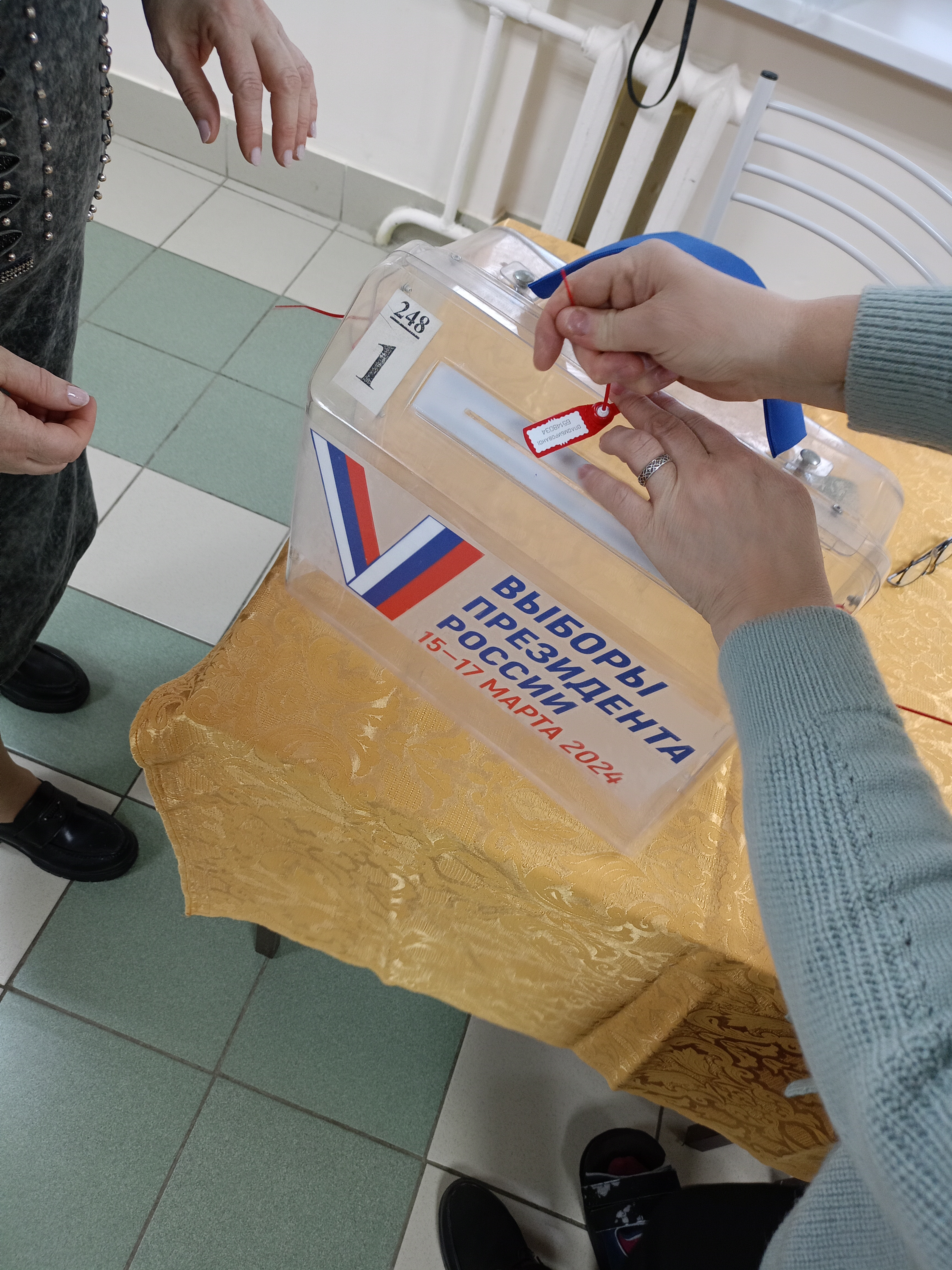 Сообщение наблюдателя — УИК №248, Вологодская область