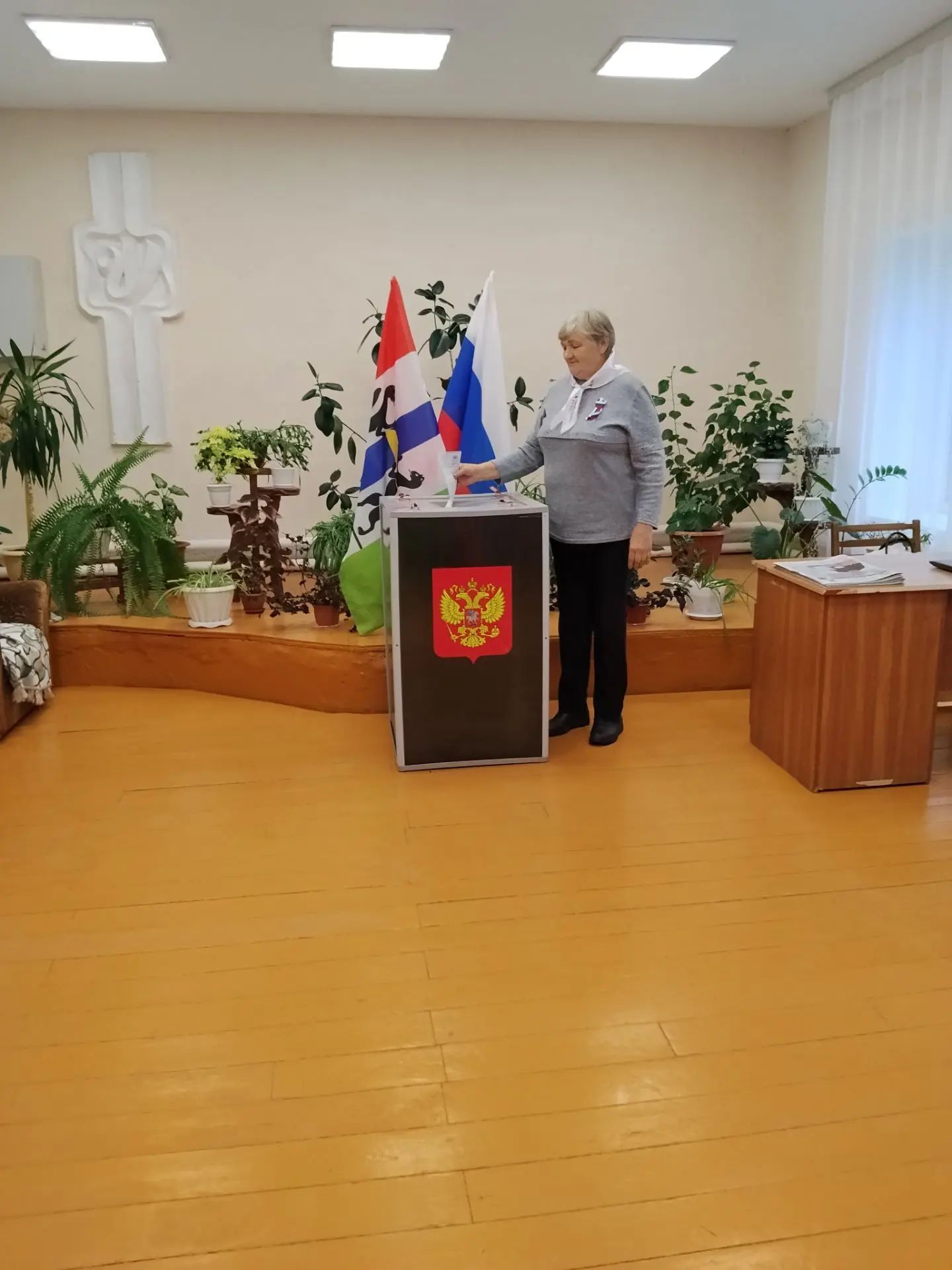 Сообщение — УИК №1057, Новосибирская область