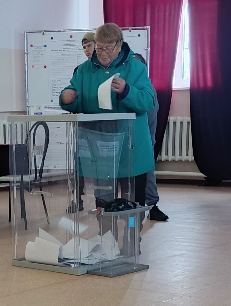 Сообщение — УИК №384, Новосибирская область