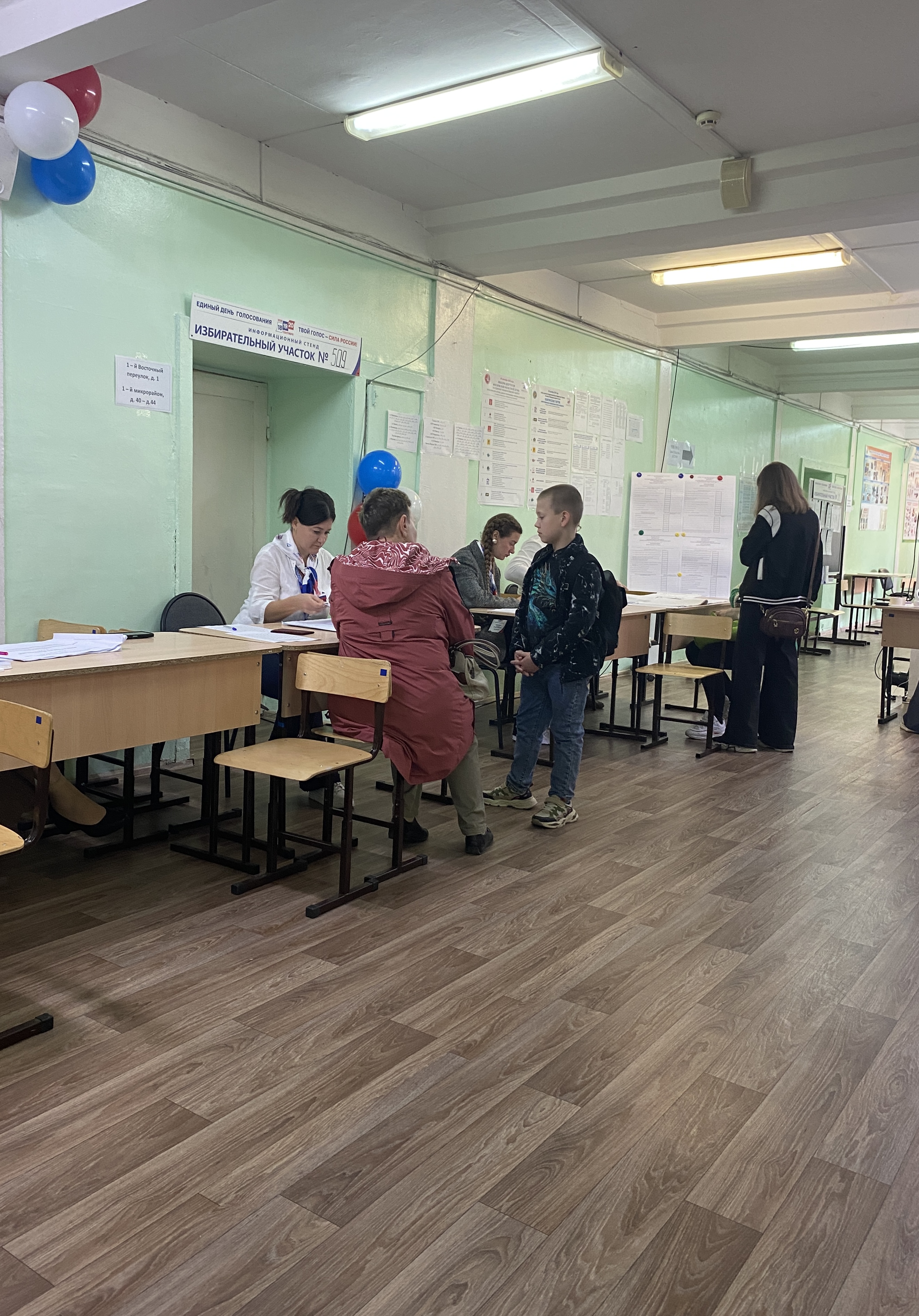 Сообщение — УИК №509, Московская область