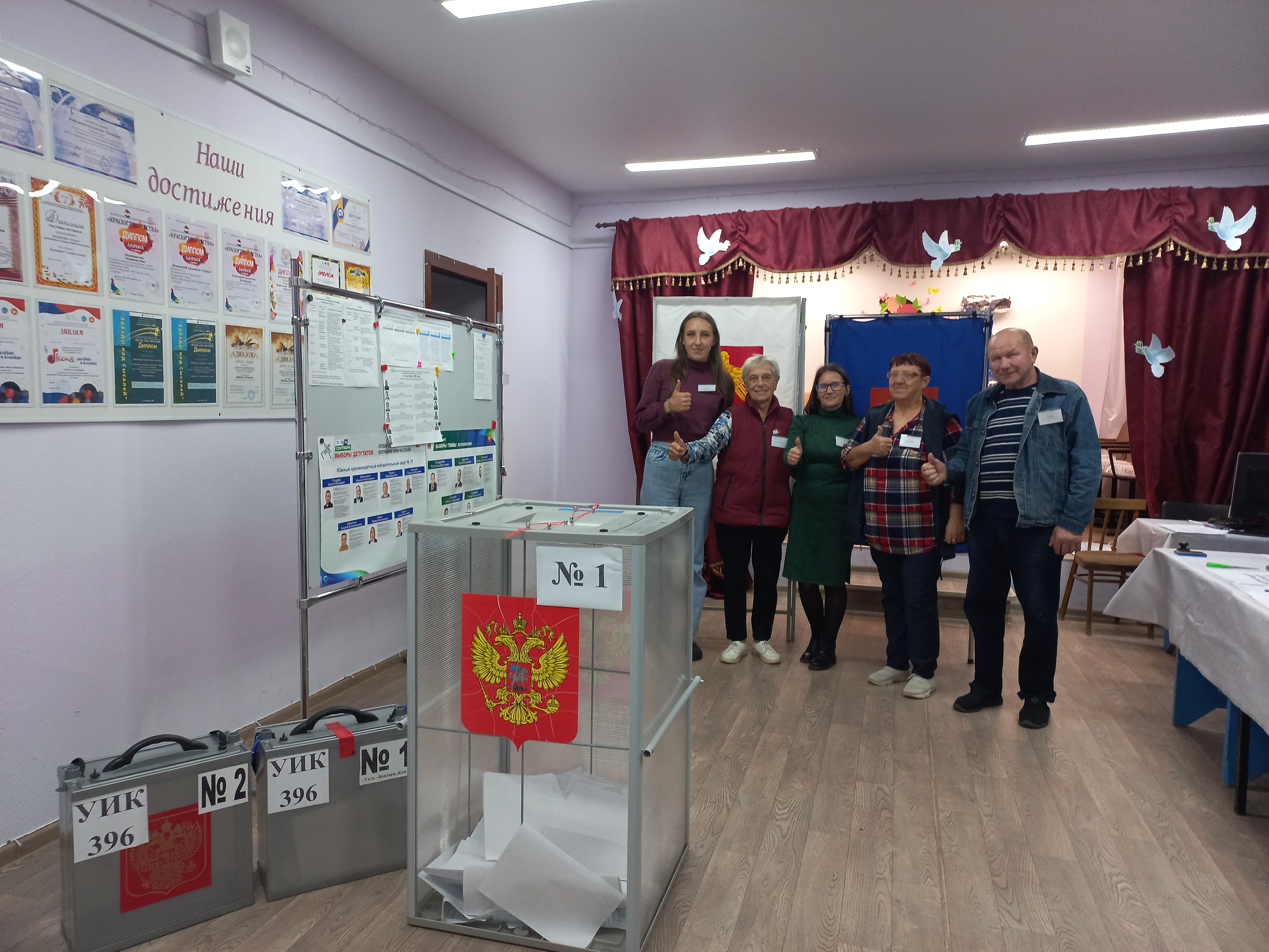 Сообщение наблюдателя — УИК №396, Республика Коми