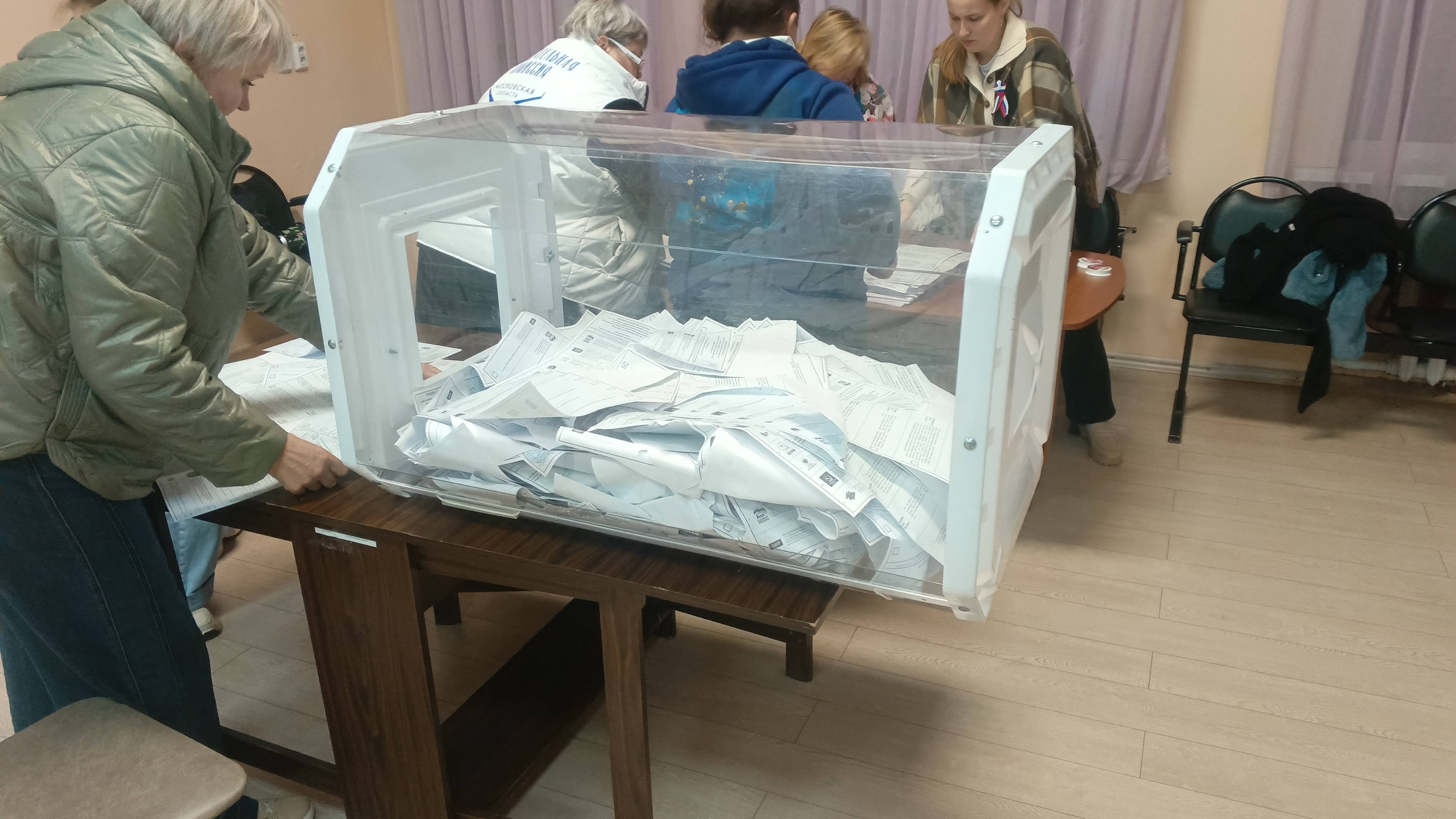 Сообщение — УИК №3065, Московская область