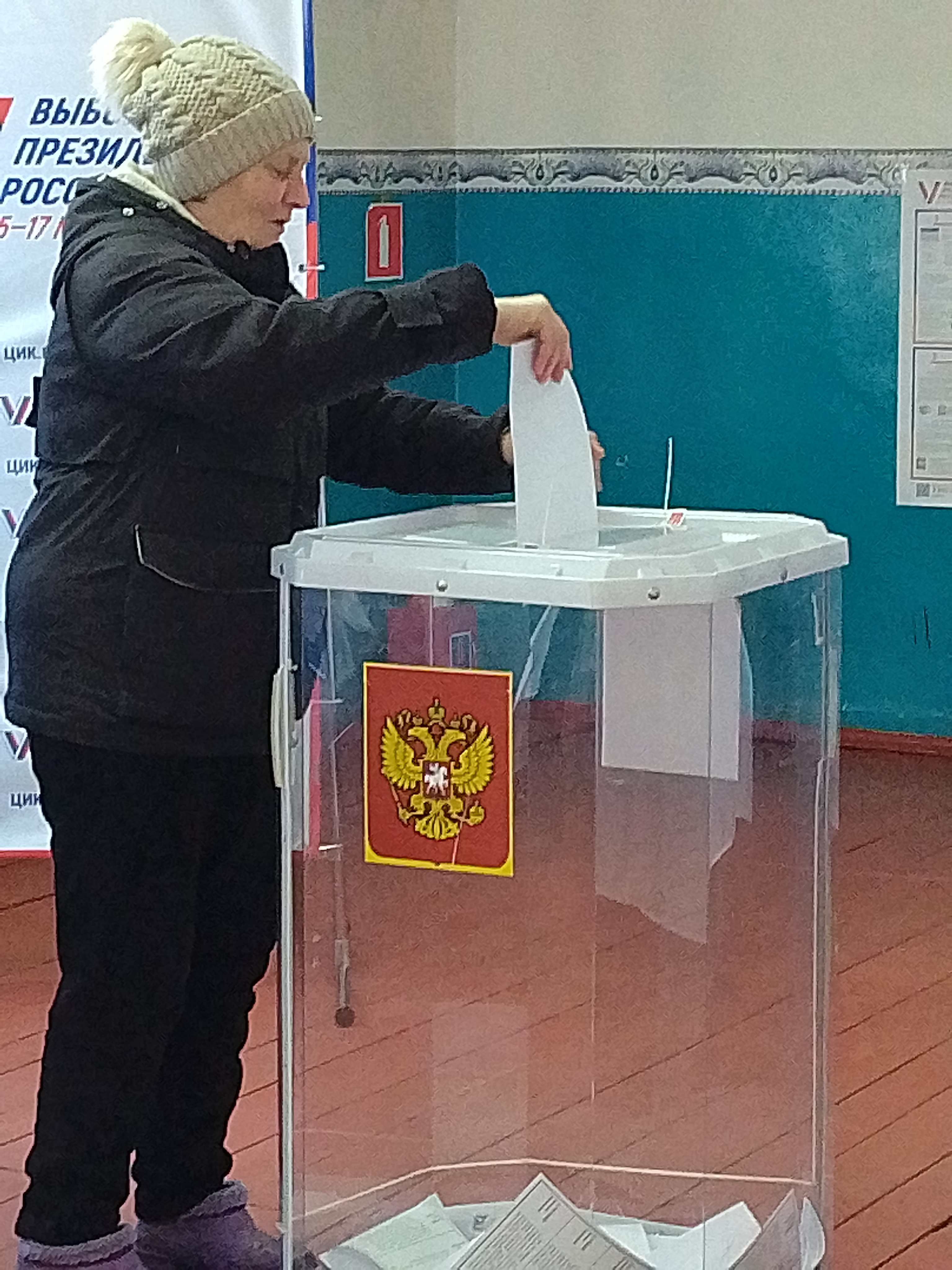 Сообщение наблюдателя — УИК №535, Воронежская область