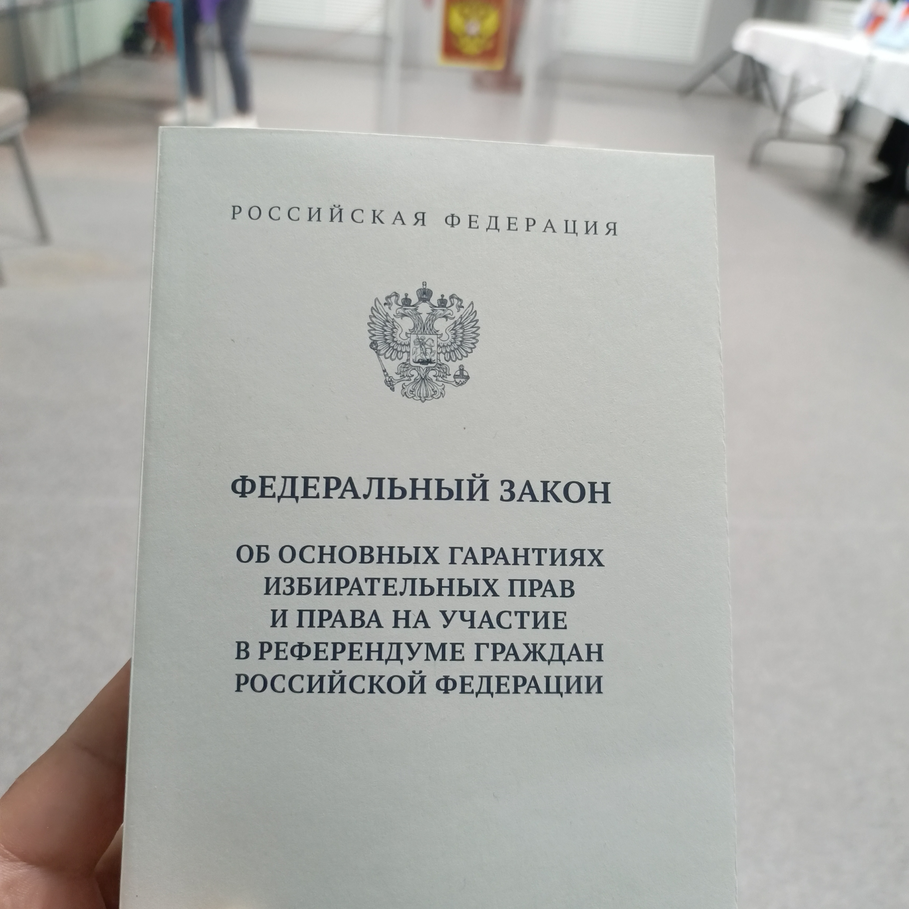 Сообщение — УИК №2508, Воронежская область
