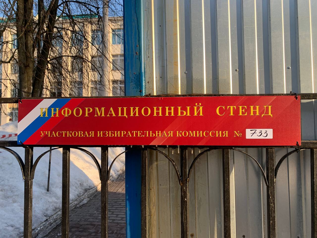 Сообщение наблюдателя — УИК №734, Московская область