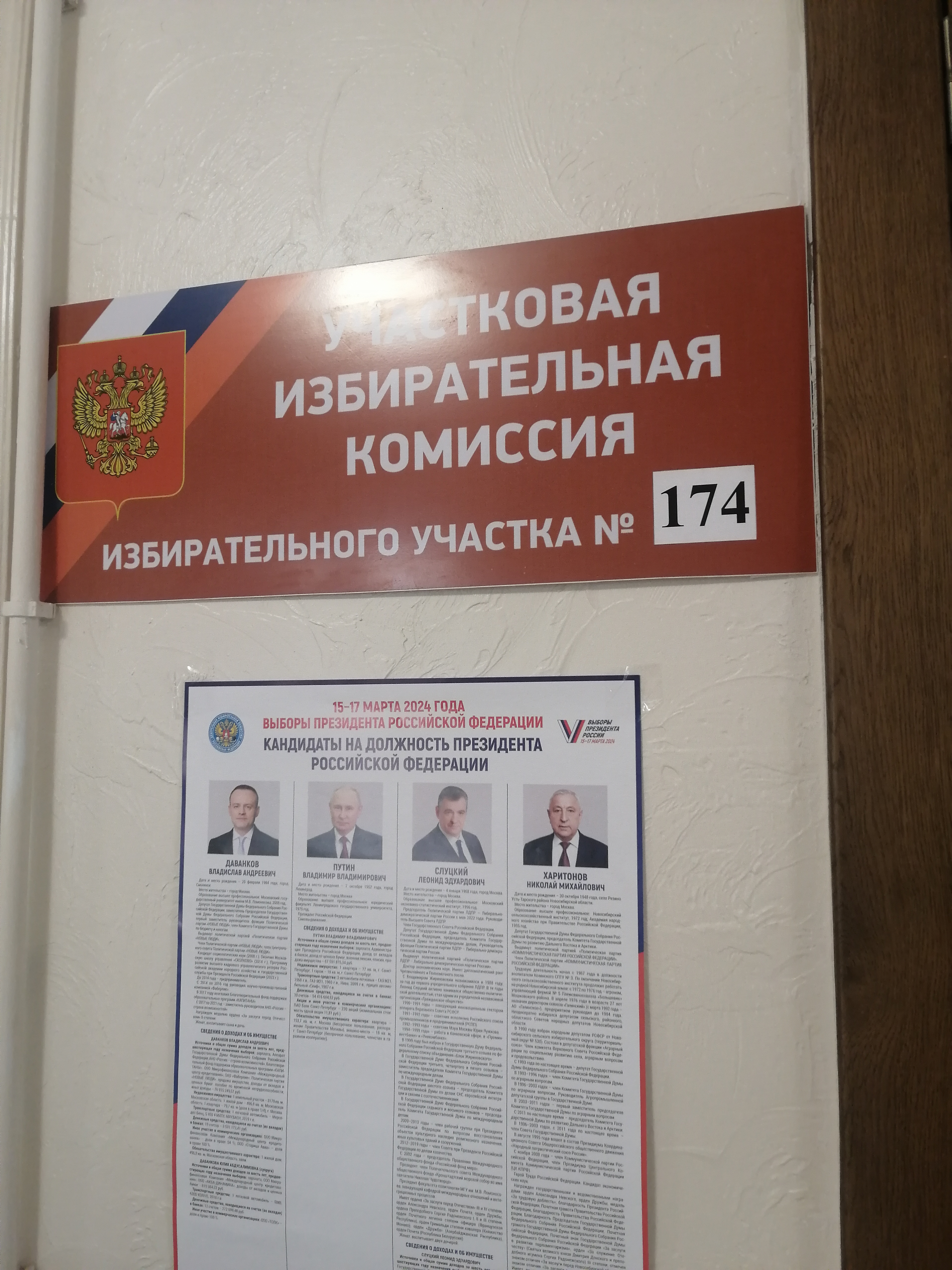Сообщение наблюдателя — УИК №174, Республика Калмыкия