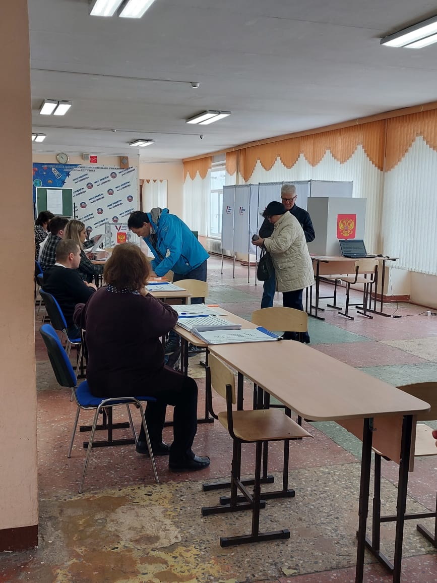 Сообщение наблюдателя — УИК №1254, Московская область