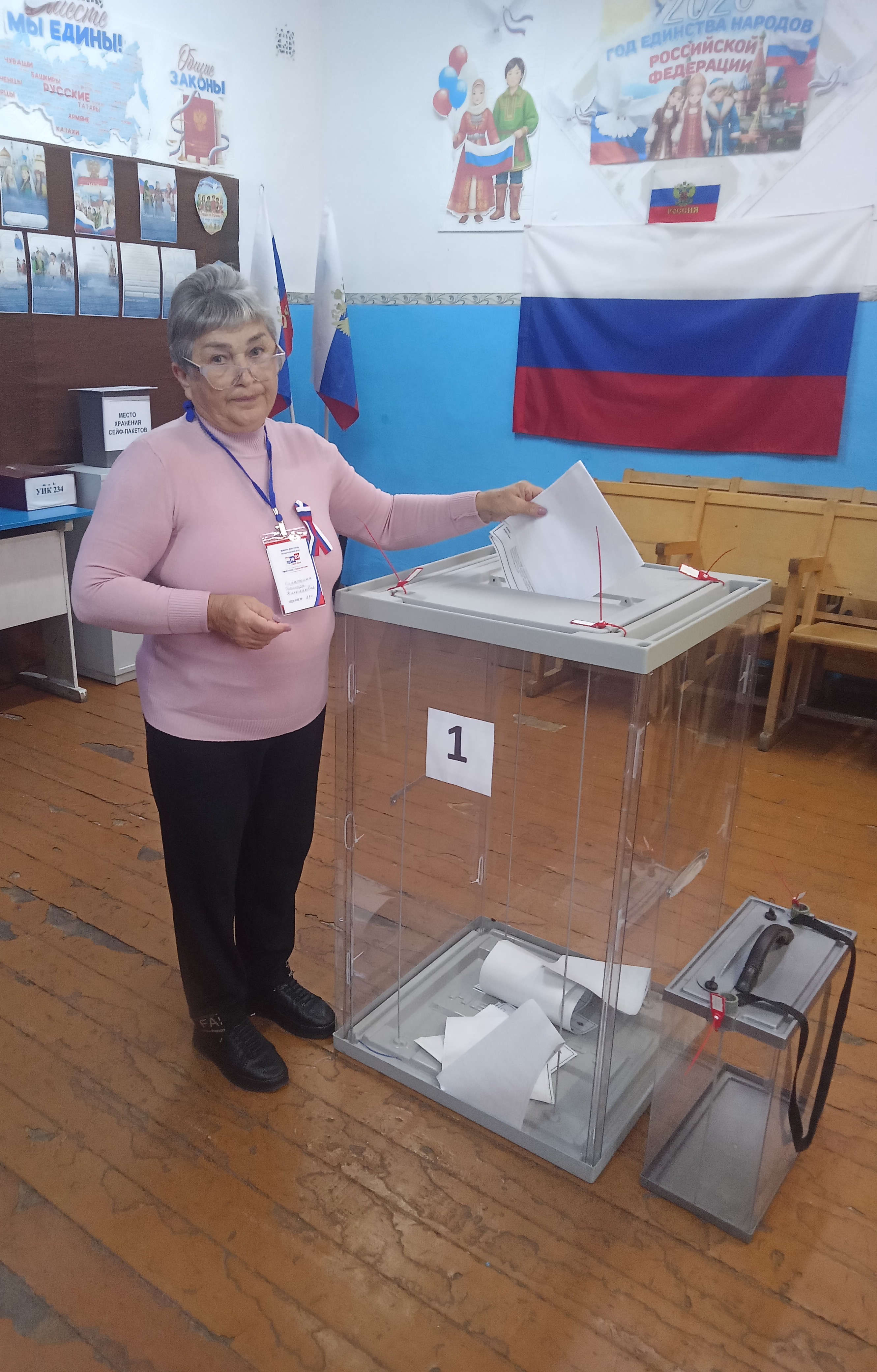 Сообщение — УИК №234, Новосибирская область