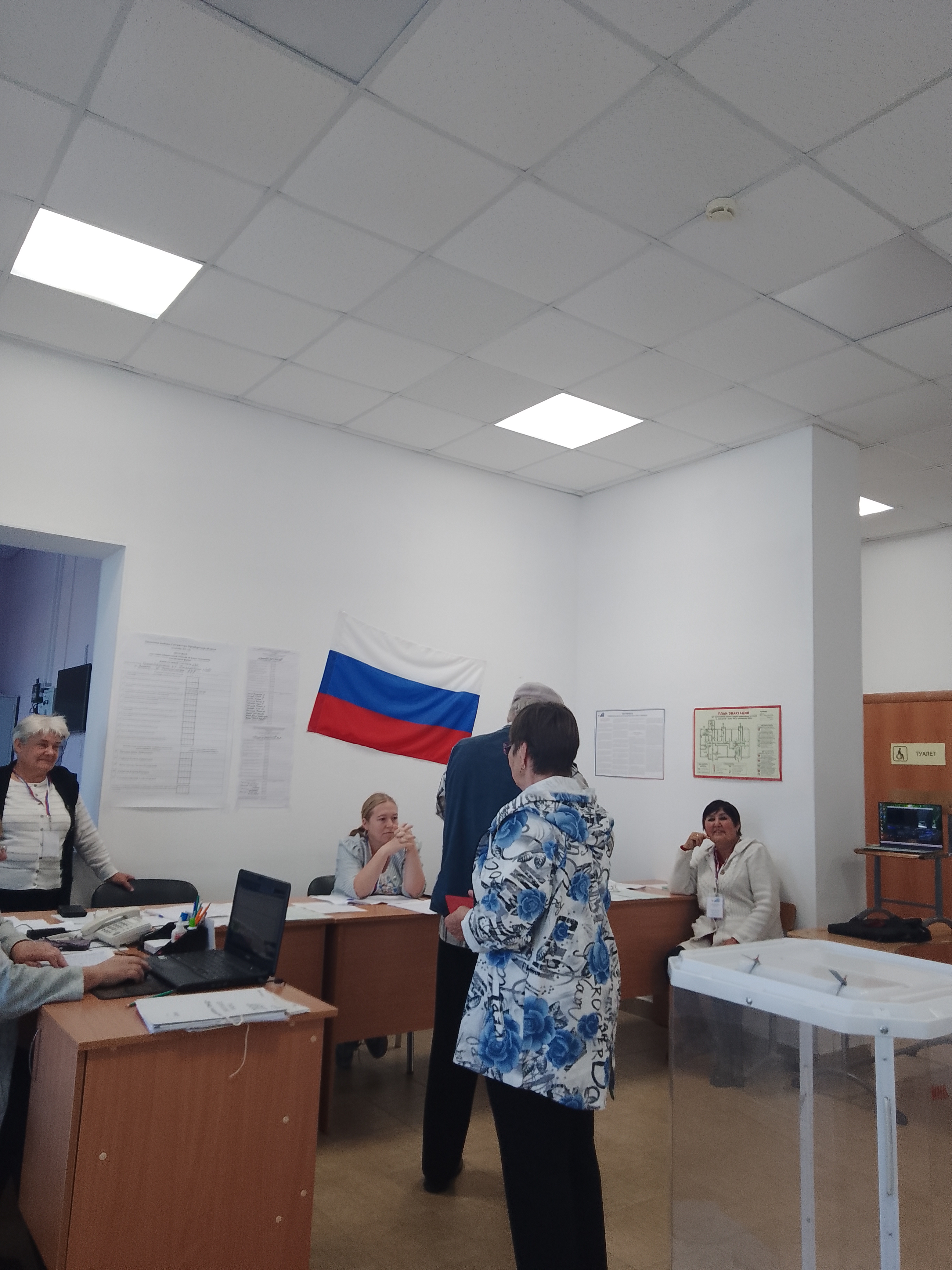 Сообщение наблюдателя — УИК №580, Оренбургская область