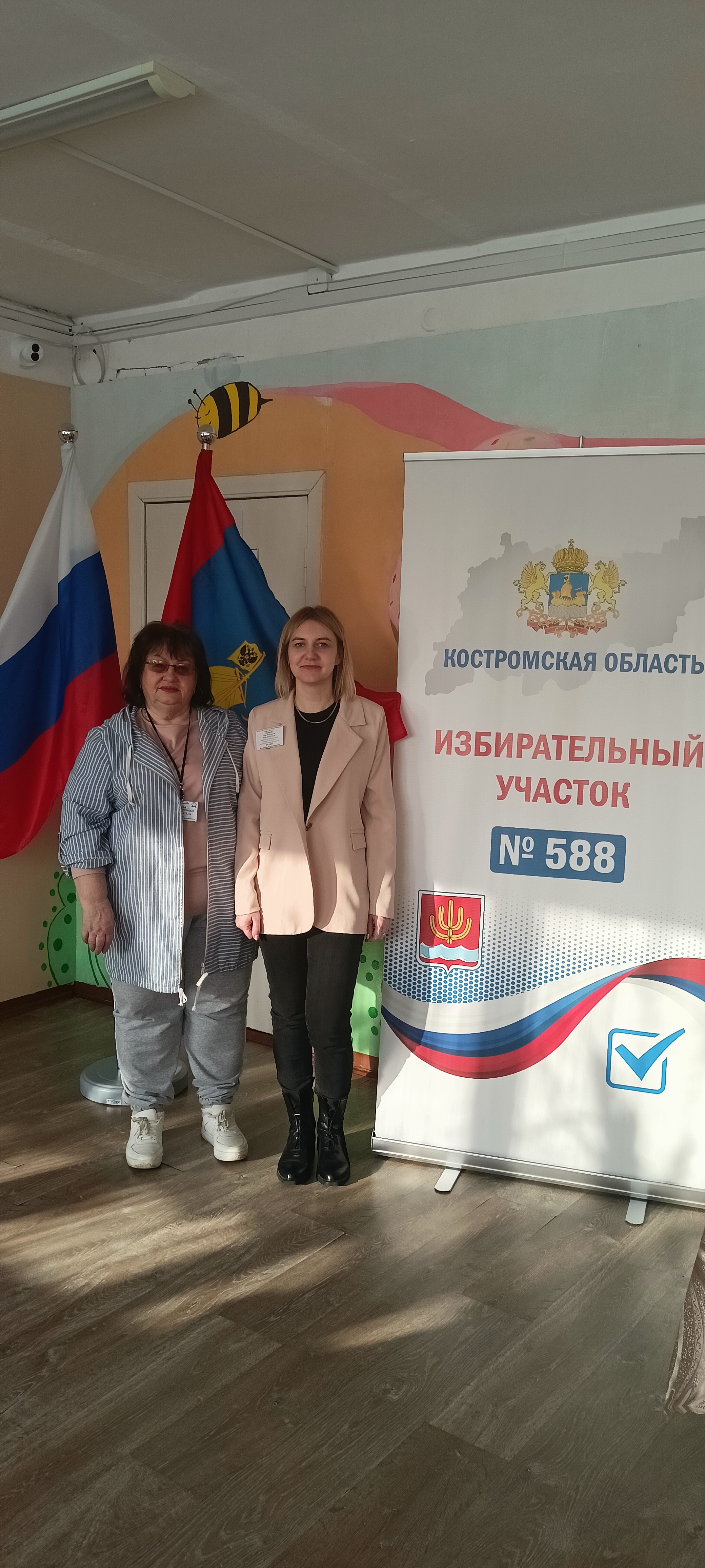 Сообщение наблюдателя — УИК №588, Костромская область