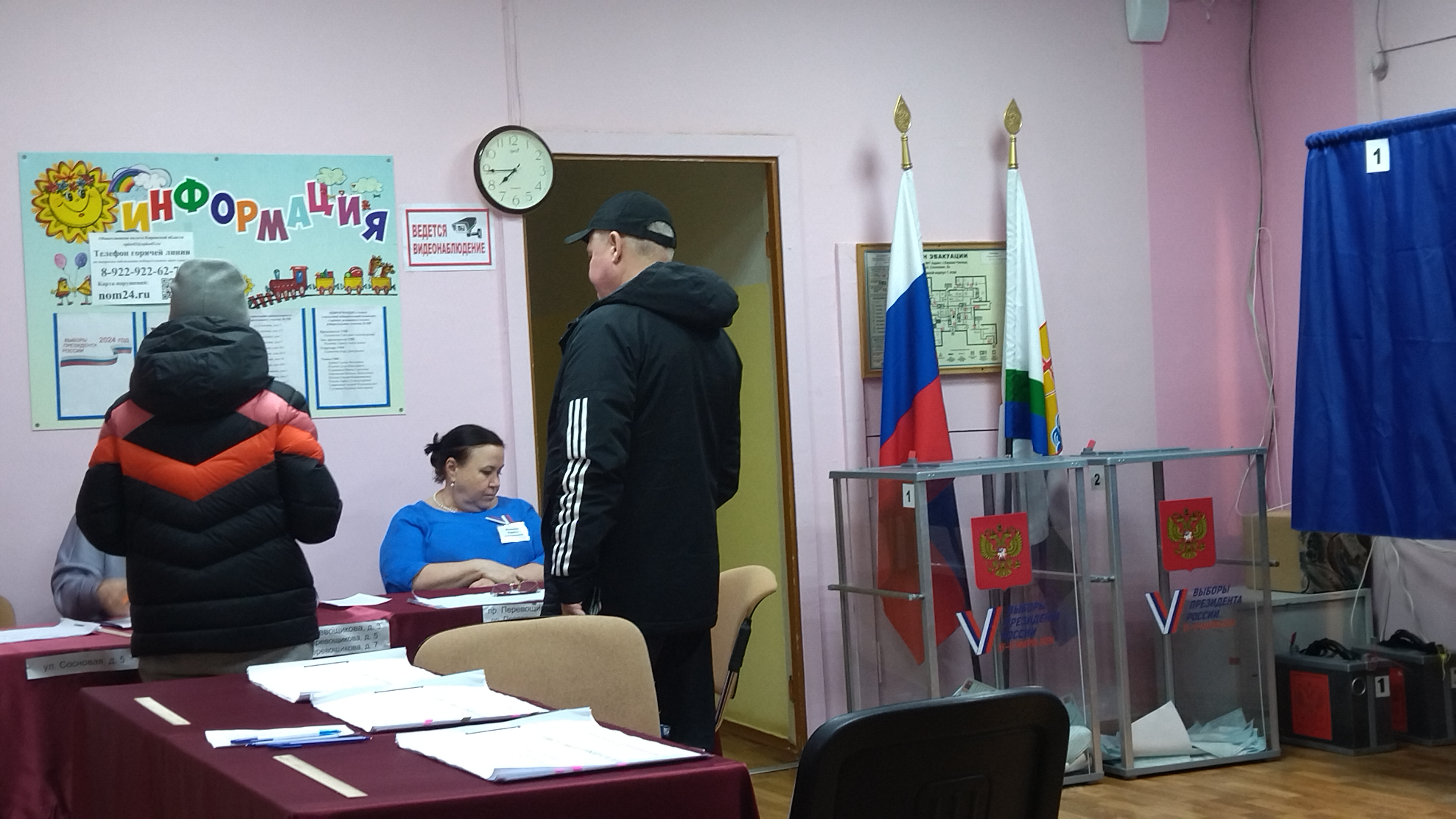 Сообщение наблюдателя — УИК №529, Кировская область