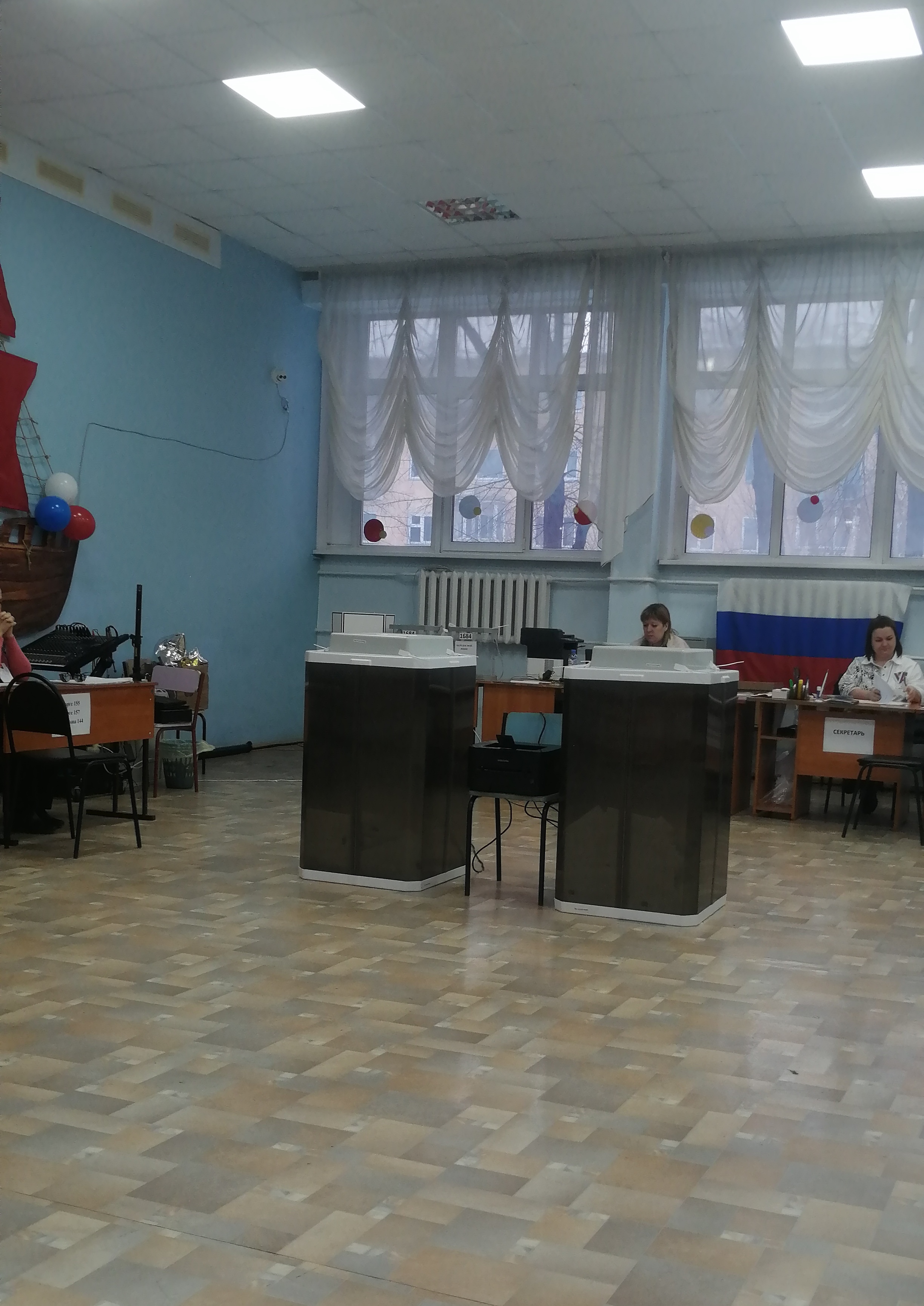 Сообщение наблюдателя — УИК №1684, Новосибирская область