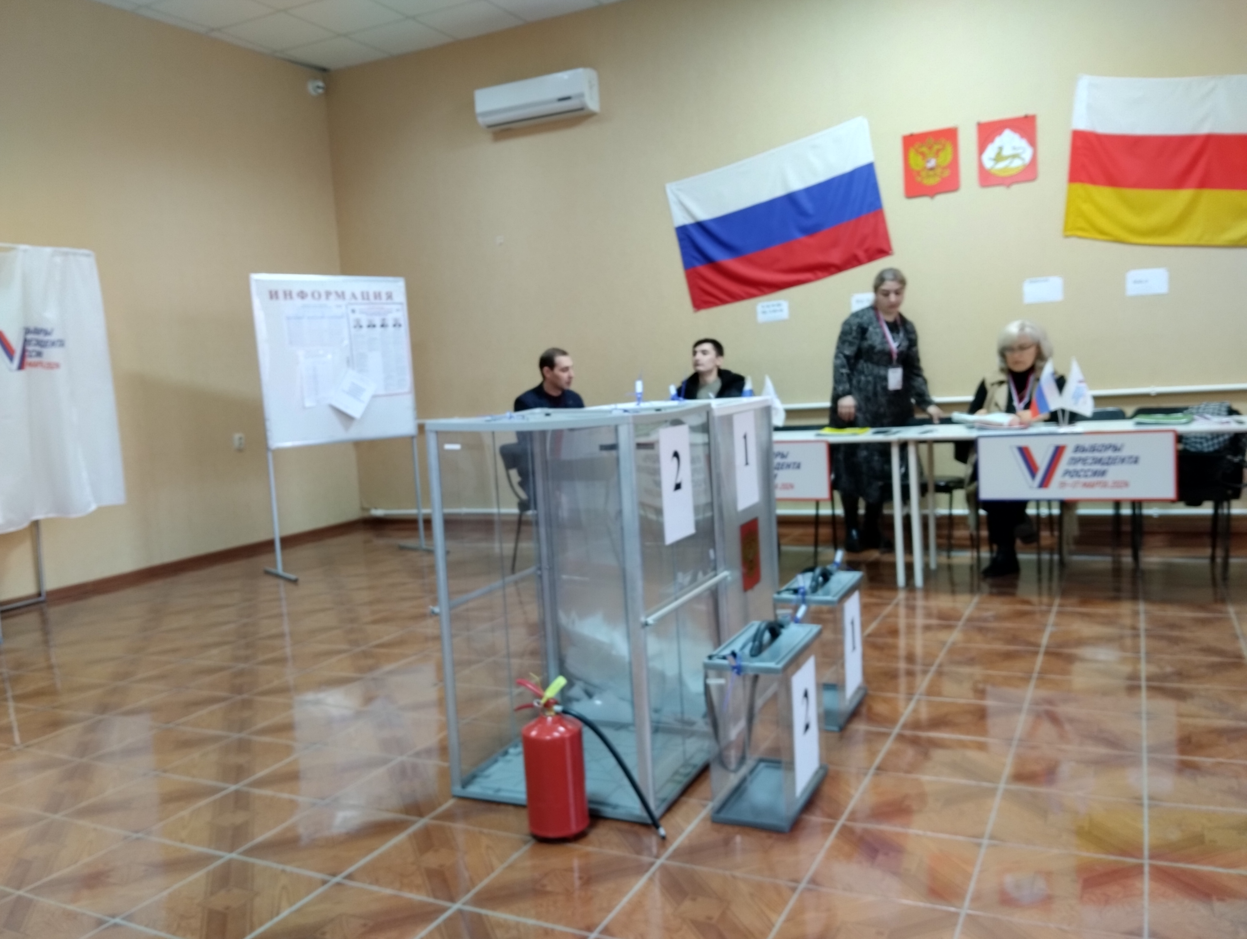Сообщение наблюдателя — УИК №127, Республика Северная Осетия — Алания