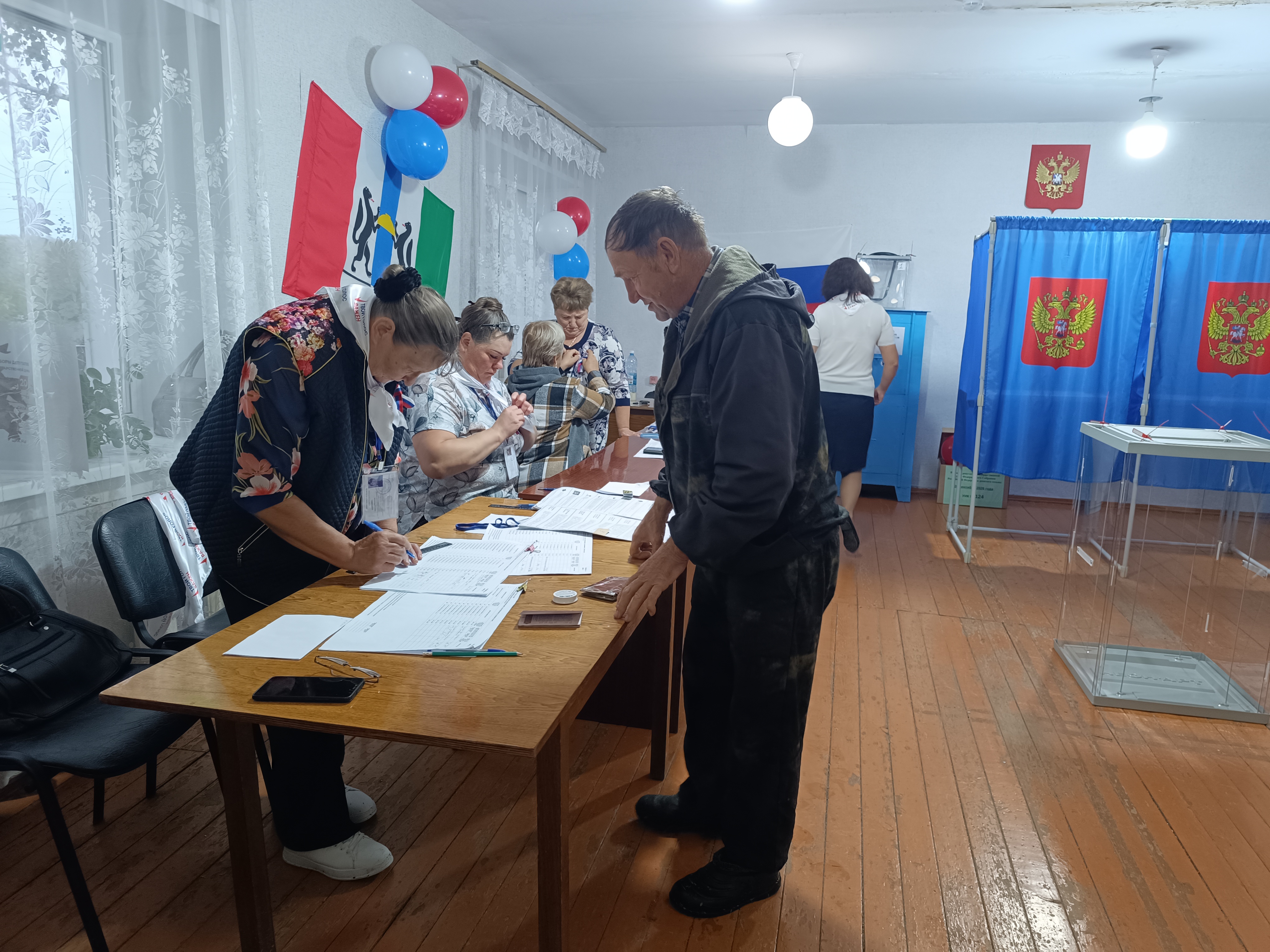 Сообщение — УИК №124, Новосибирская область