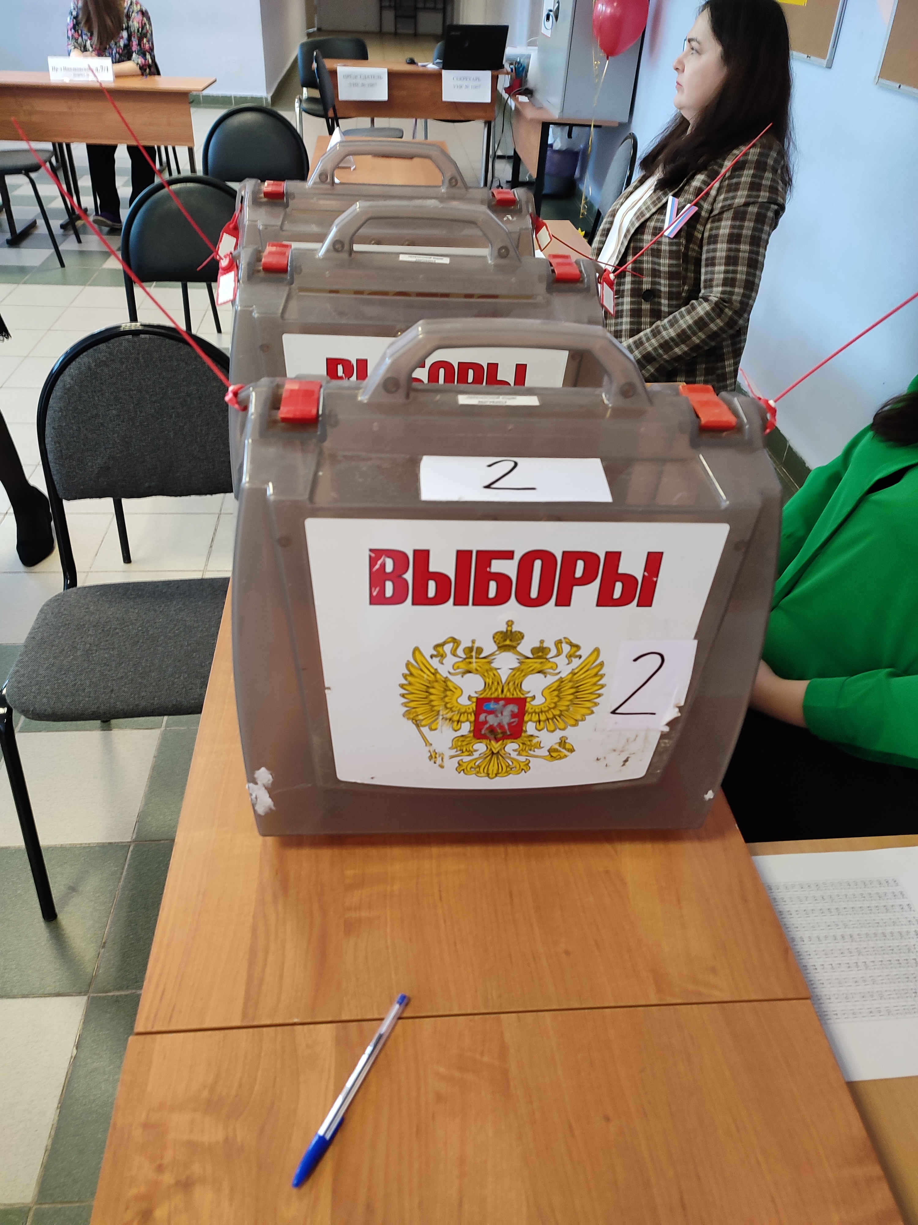 Сообщение наблюдателя — УИК №1067, Московская область