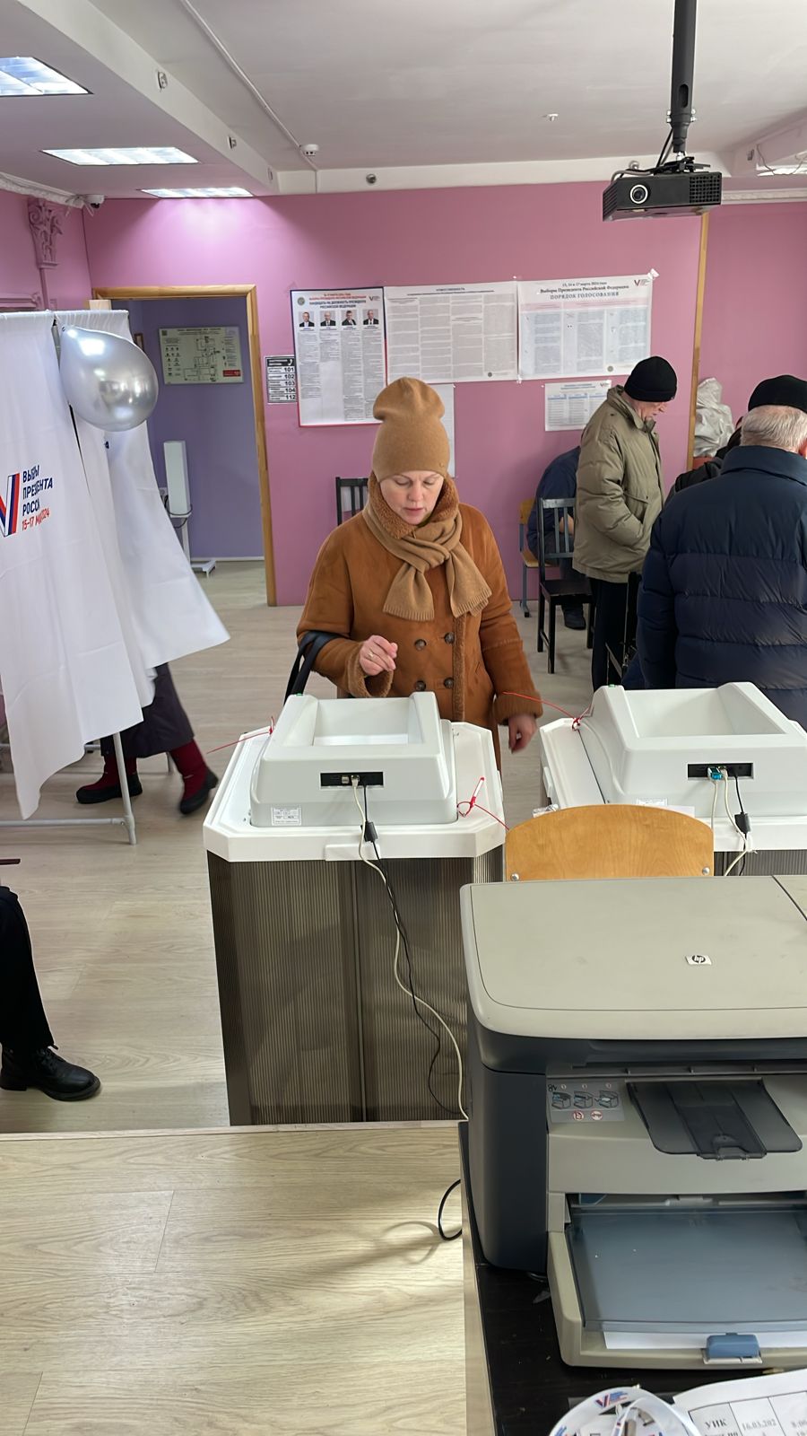 Сообщение наблюдателя — УИК №3022, Московская область