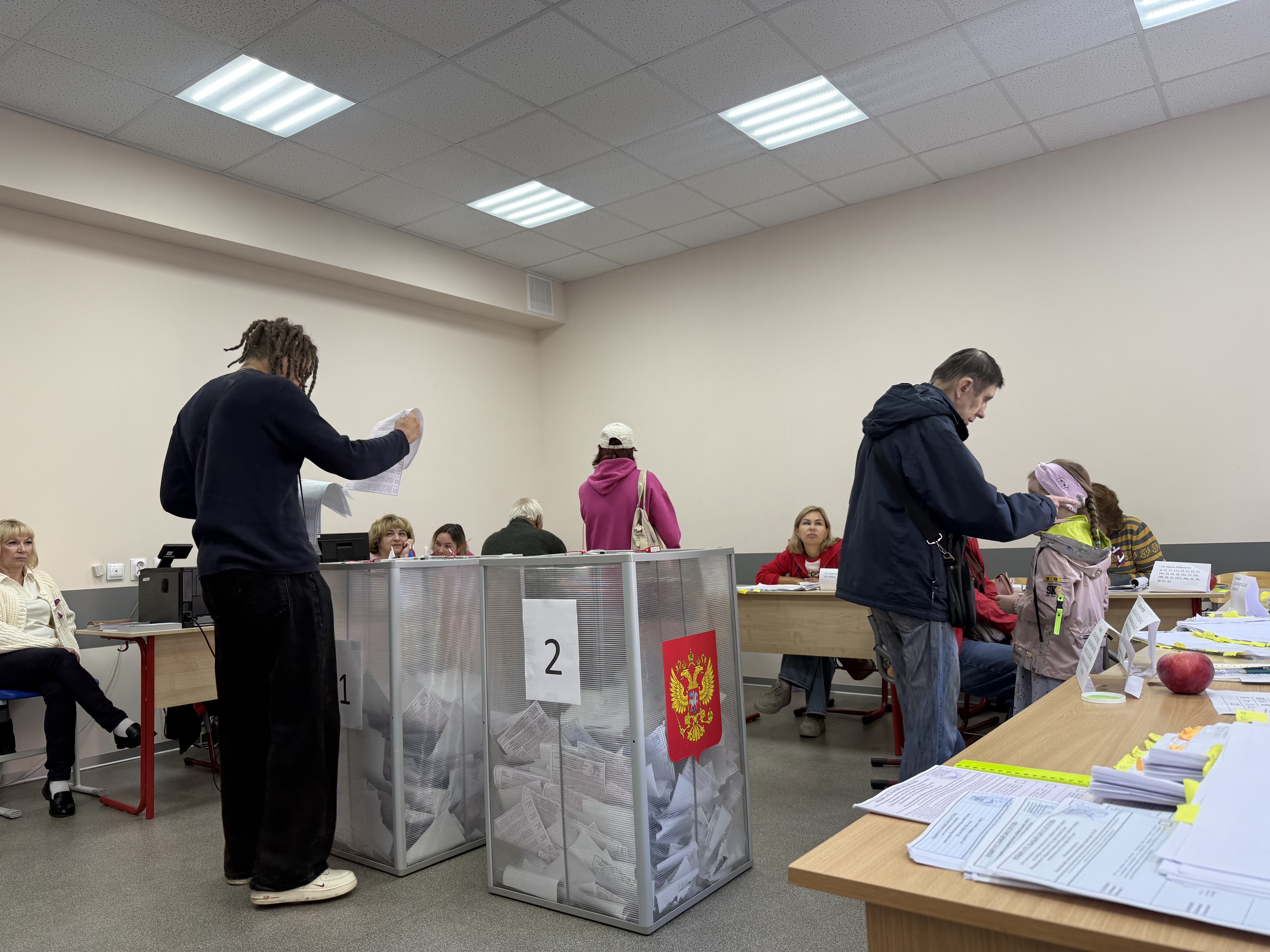 Сообщение — УИК №996, Московская область
