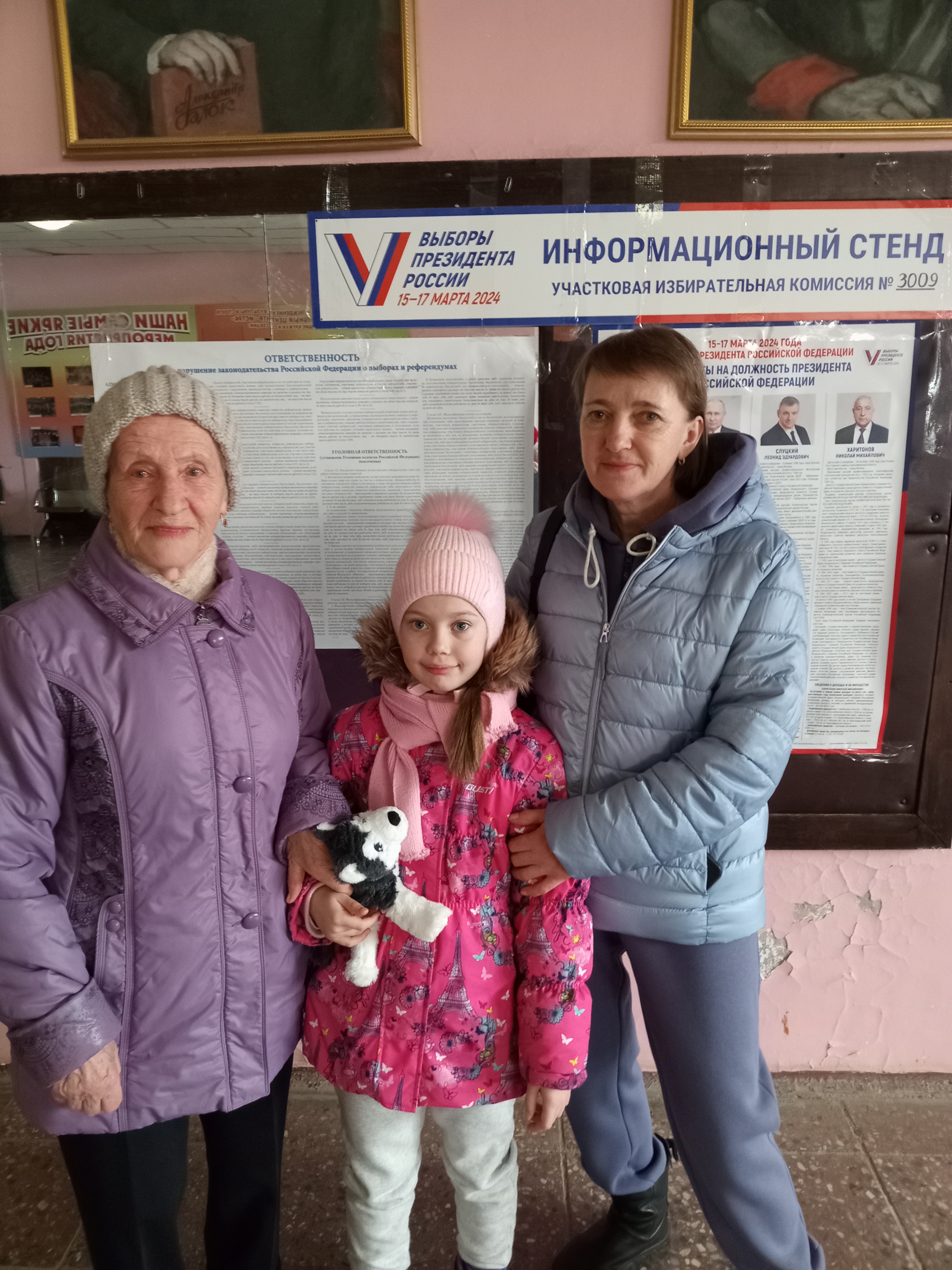 Сообщение наблюдателя — УИК №3009, Московская область