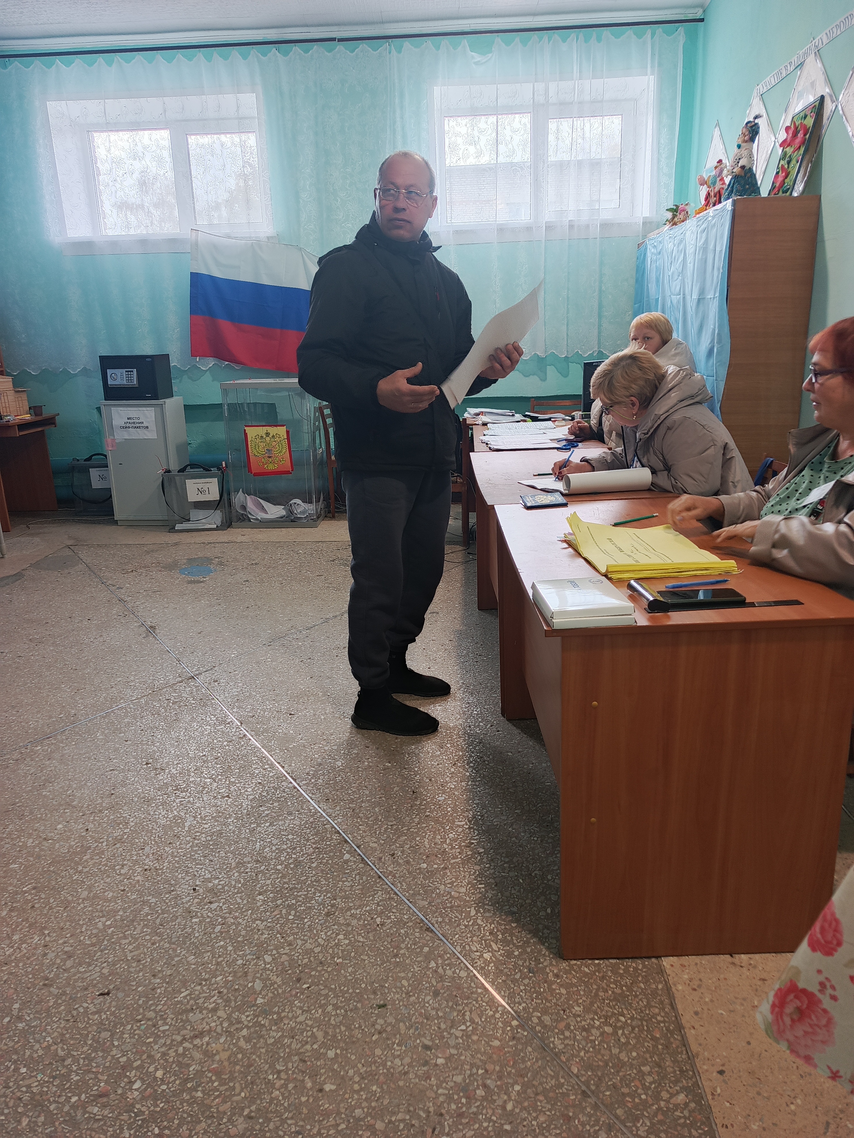 Сообщение наблюдателя — УИК №134, Новосибирская область
