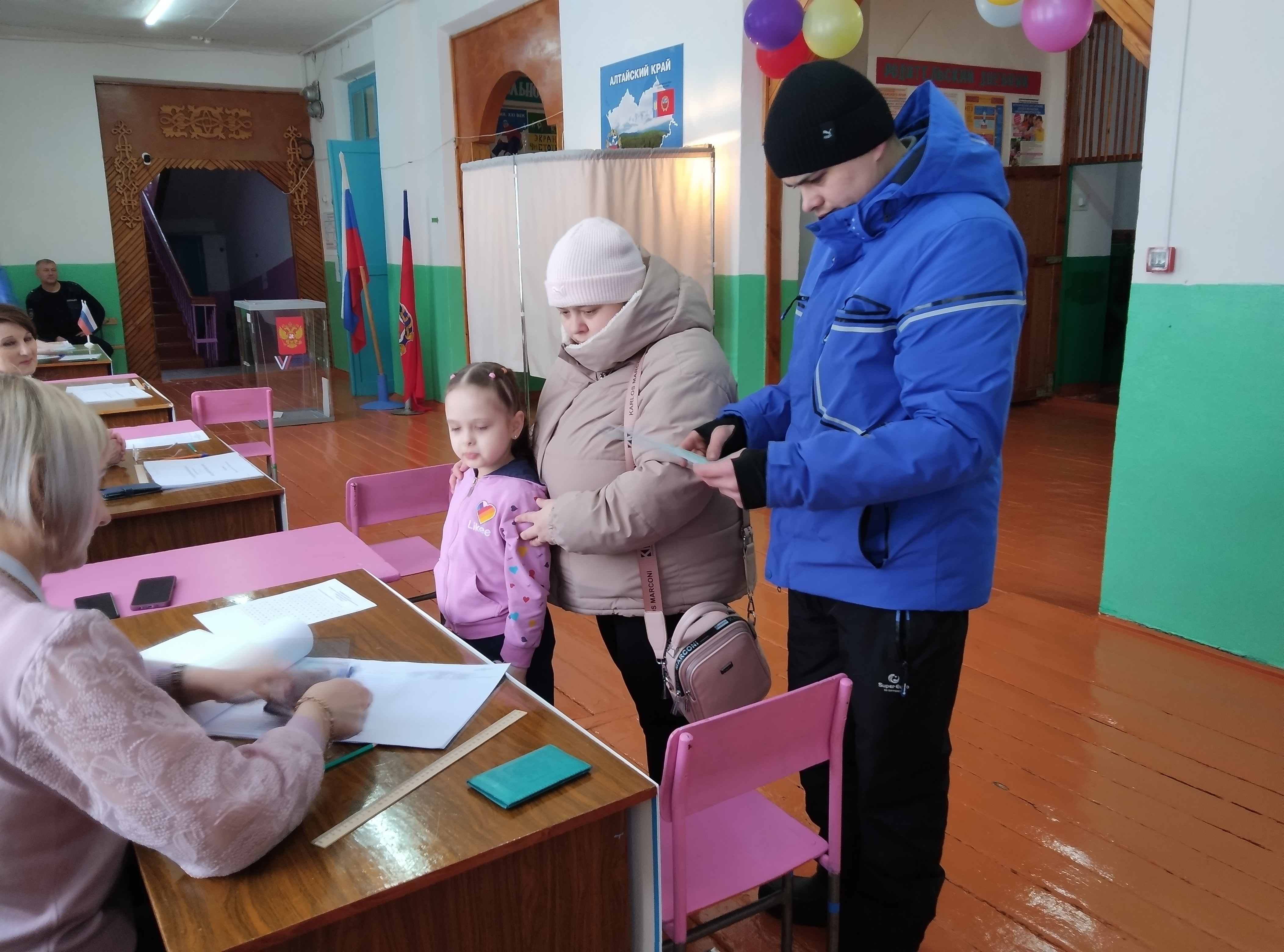 Сообщение наблюдателя — УИК №1354, Алтайский край
