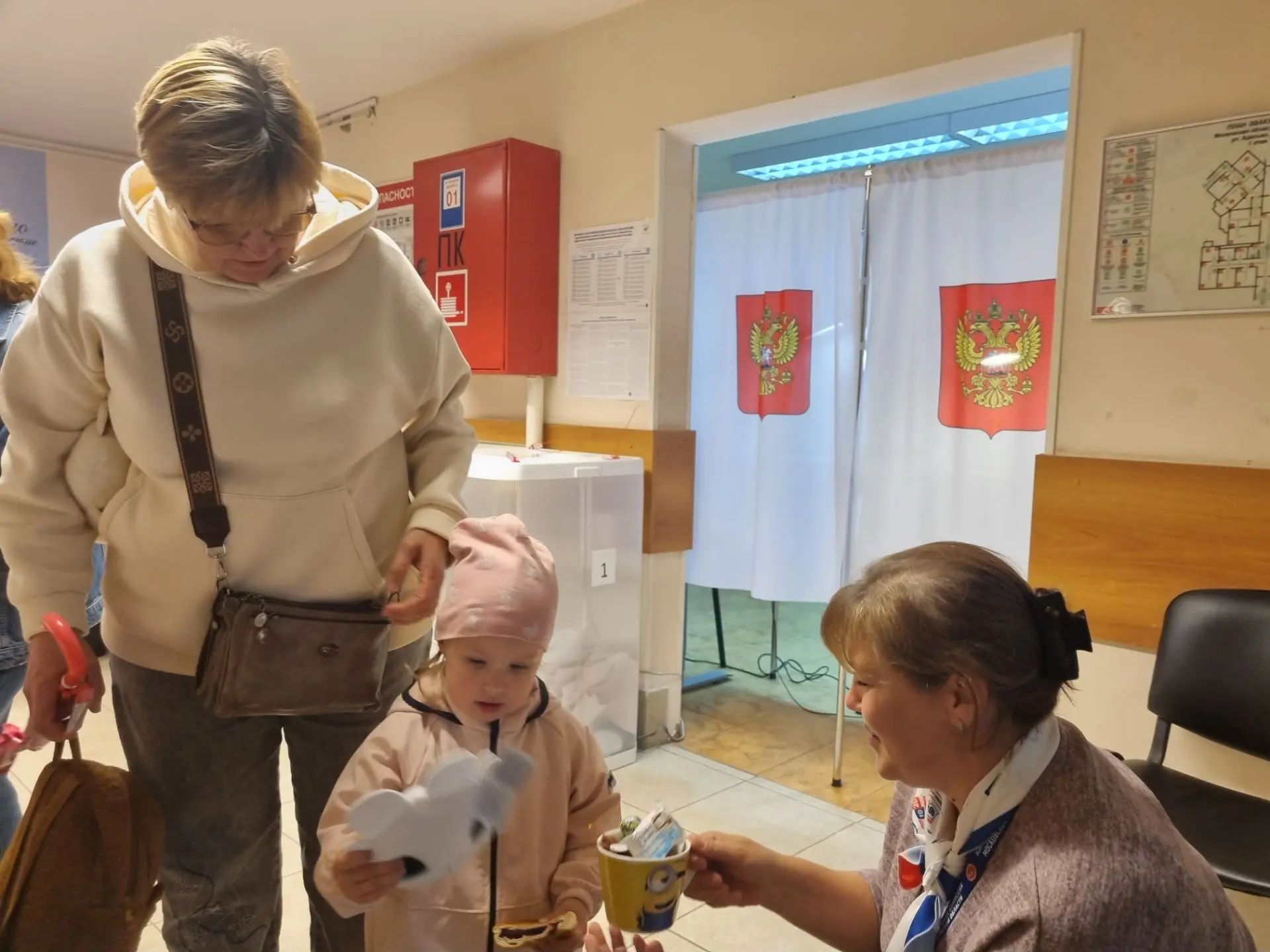 Сообщение — УИК №730, Московская область