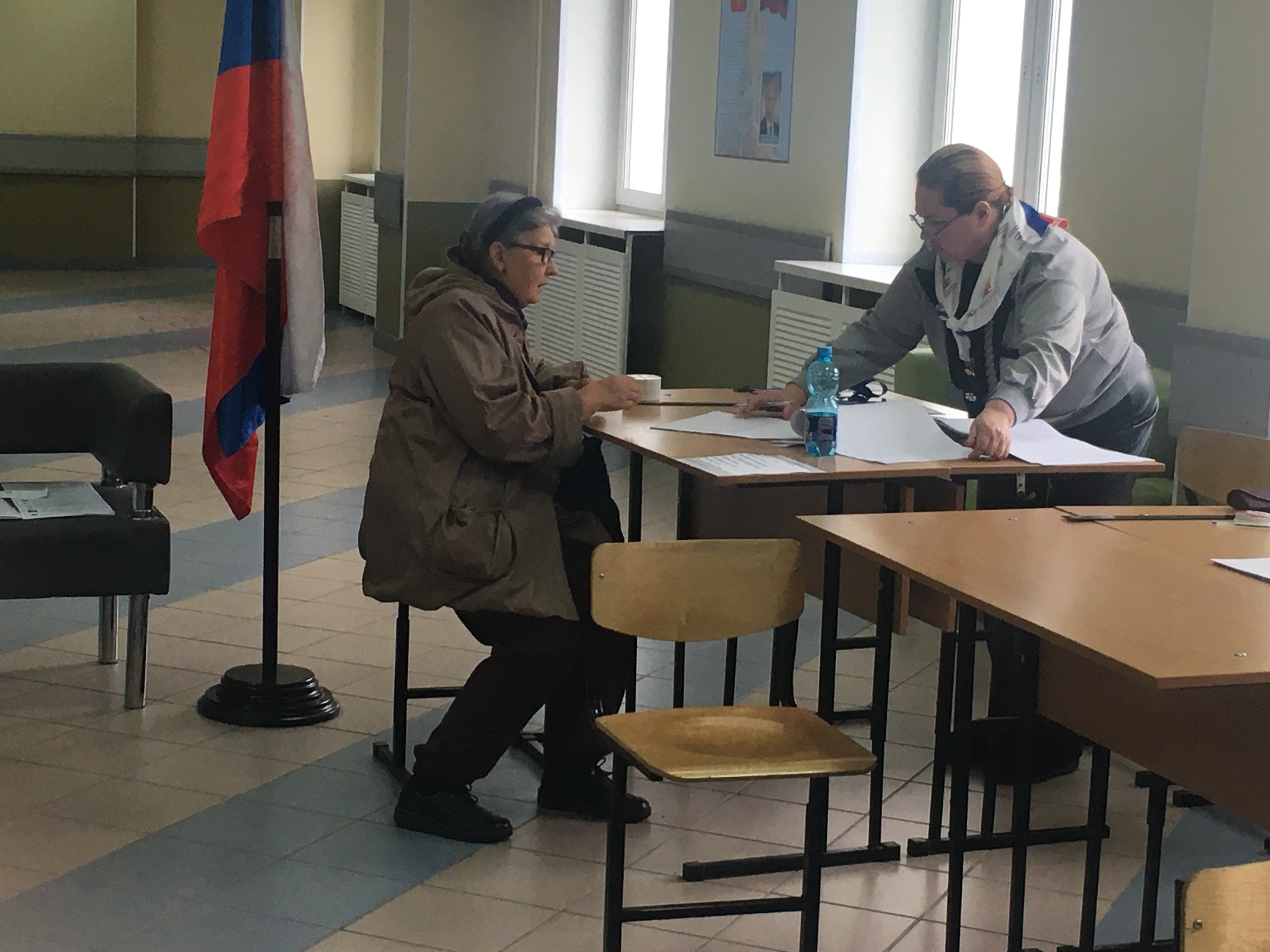 Сообщение — УИК №1642, Московская область