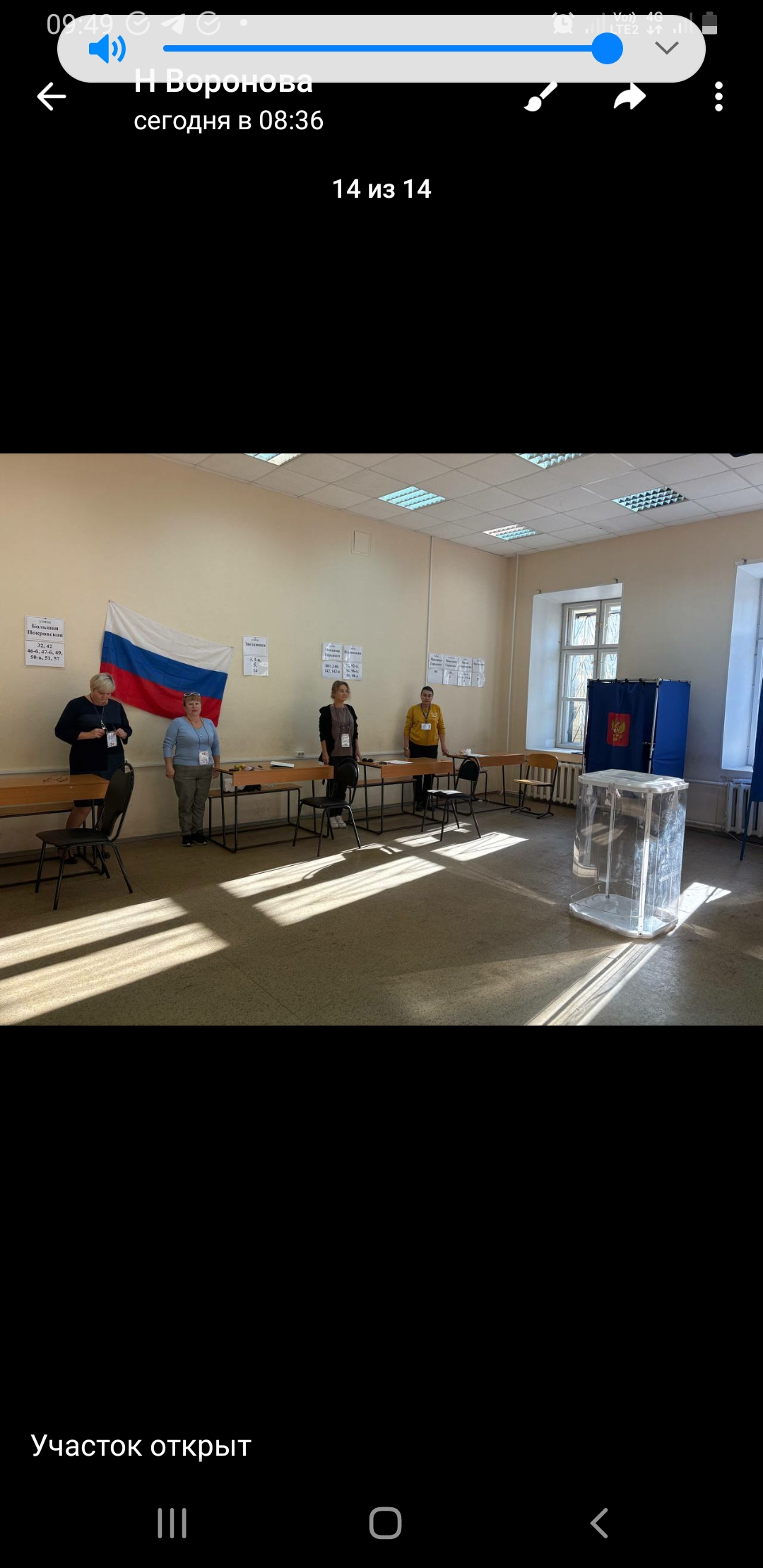 Сообщение наблюдателя — УИК №2549, Нижегородская область