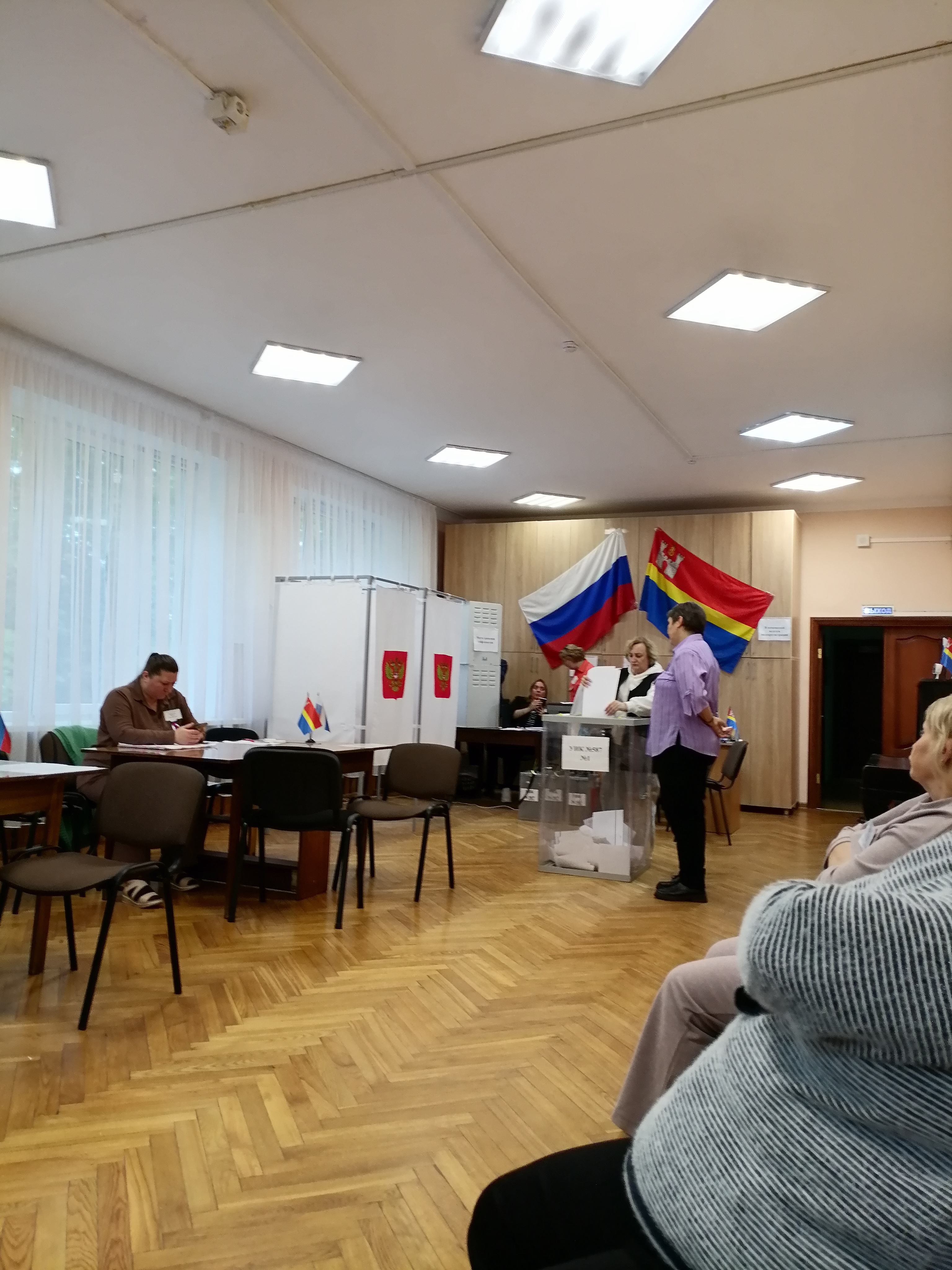 Сообщение — УИК №587, Калининградская область