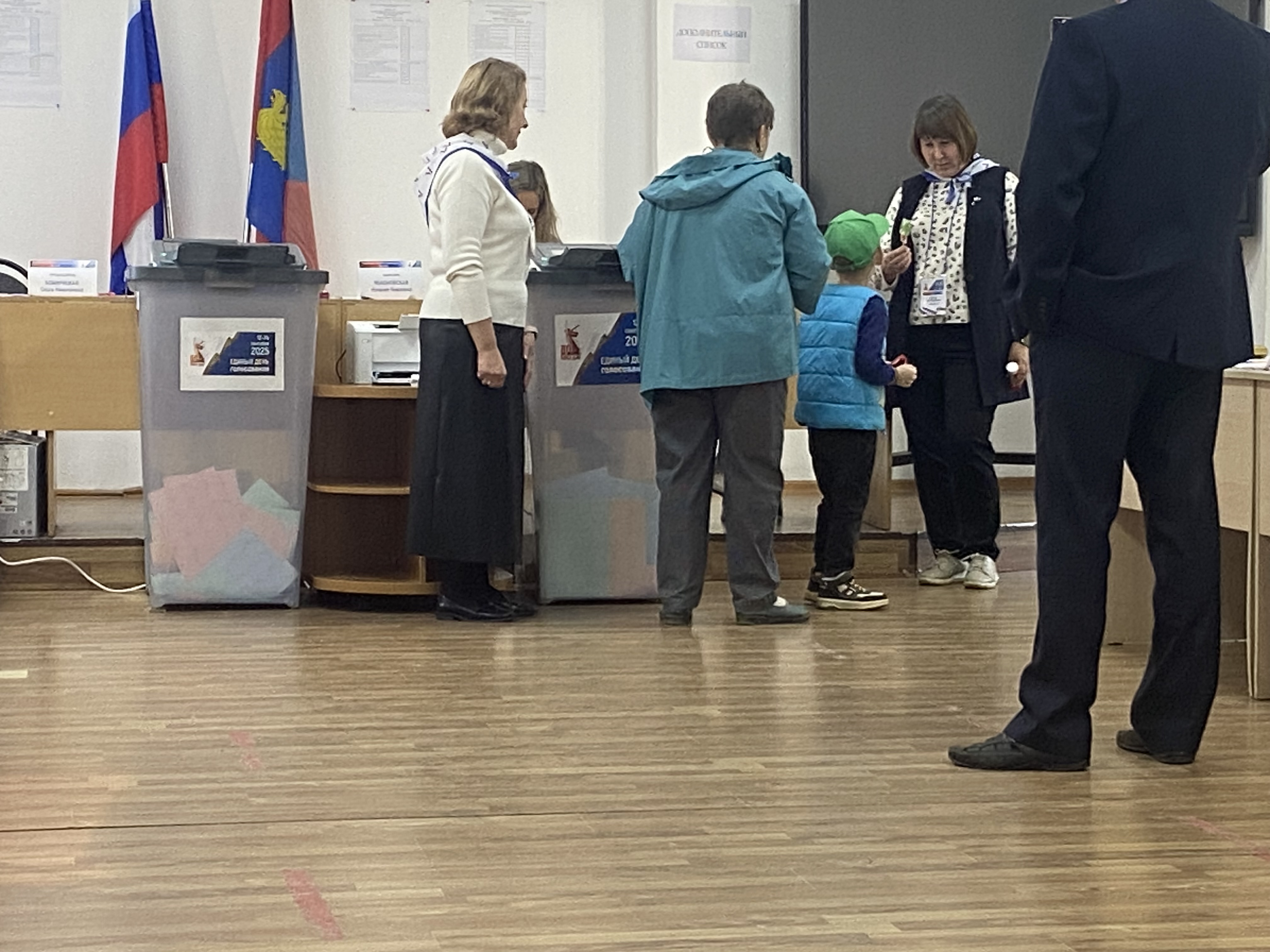 Сообщение наблюдателя — УИК №215, Костромская область