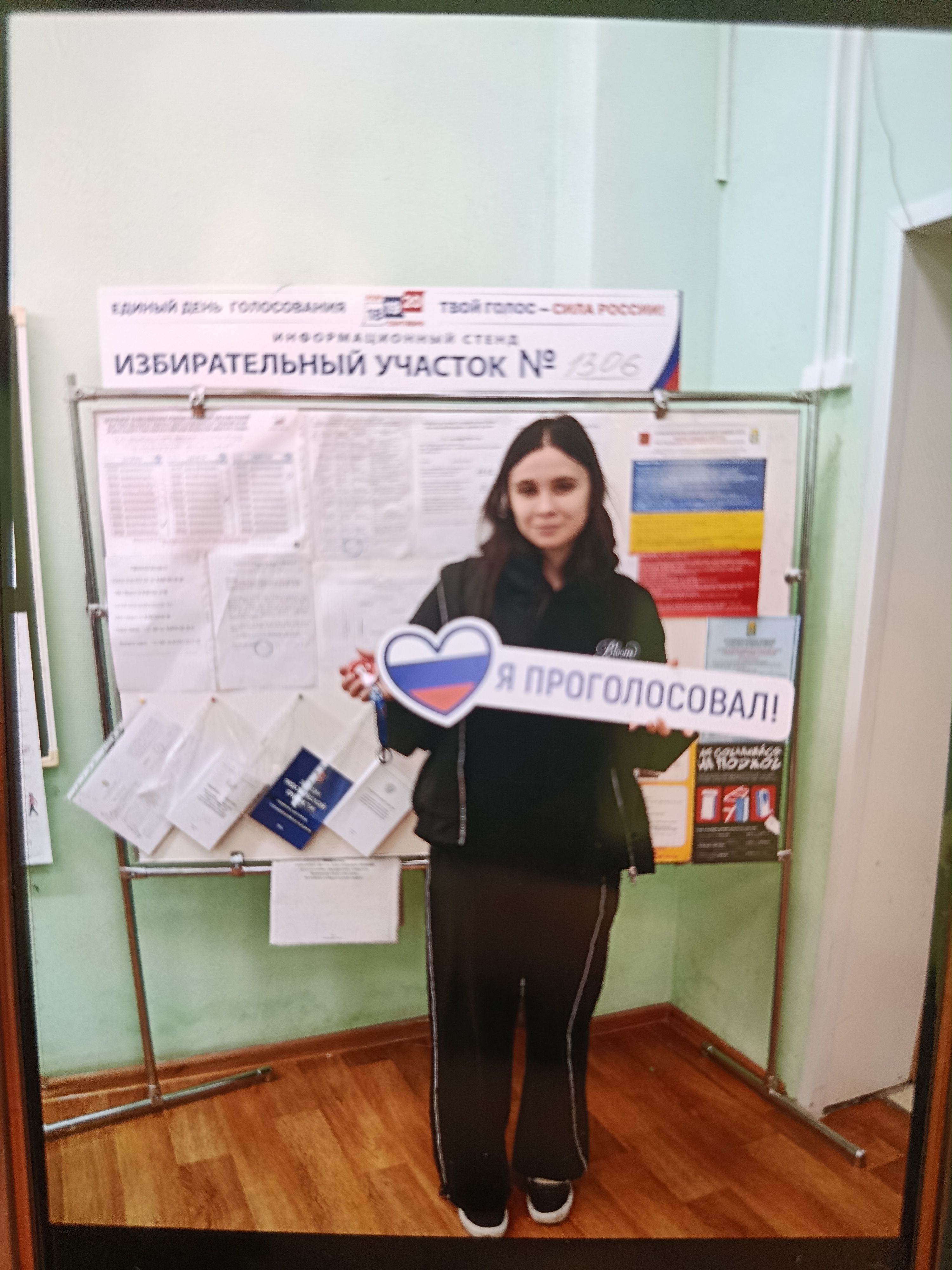 Сообщение — УИК №1306, Московская область
