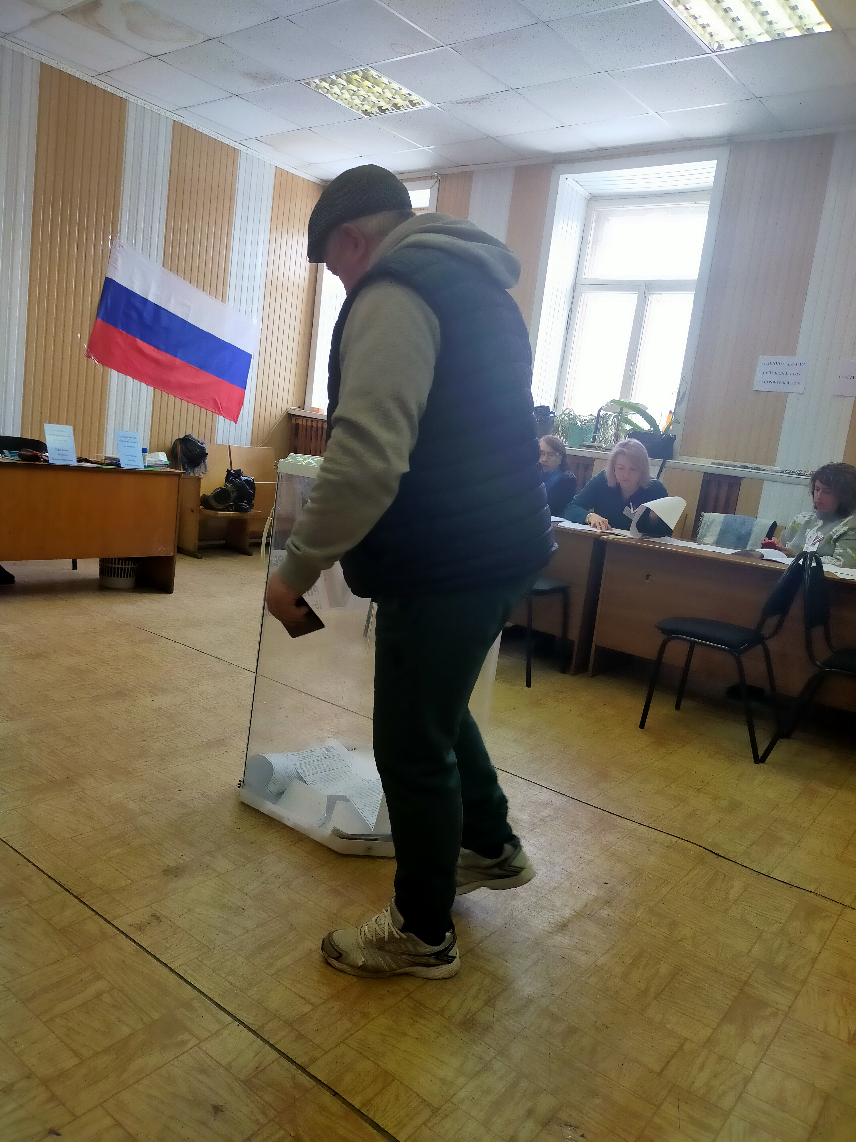Сообщение наблюдателя — УИК №154, Владимирская область