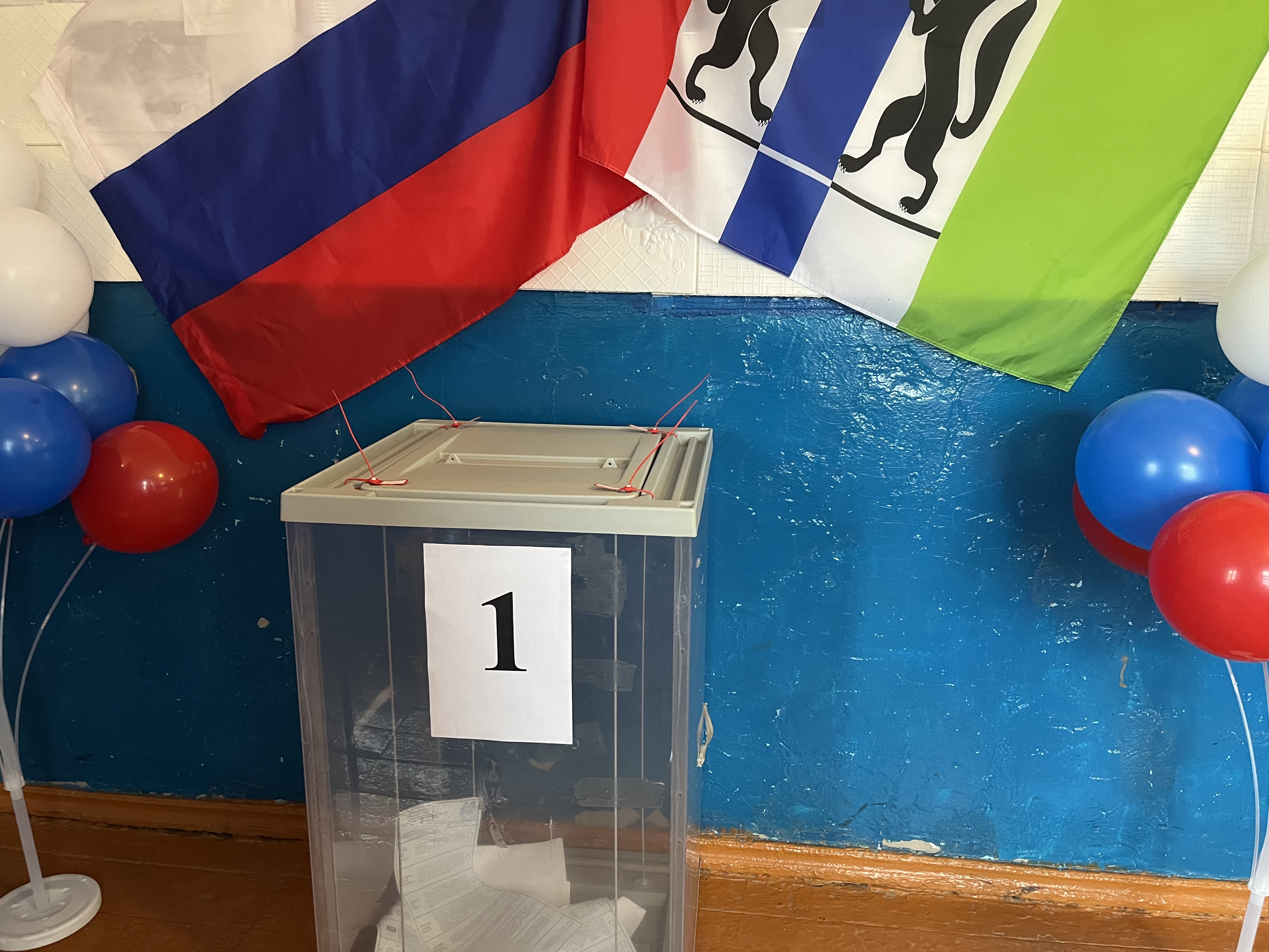 Сообщение — УИК №765, Новосибирская область