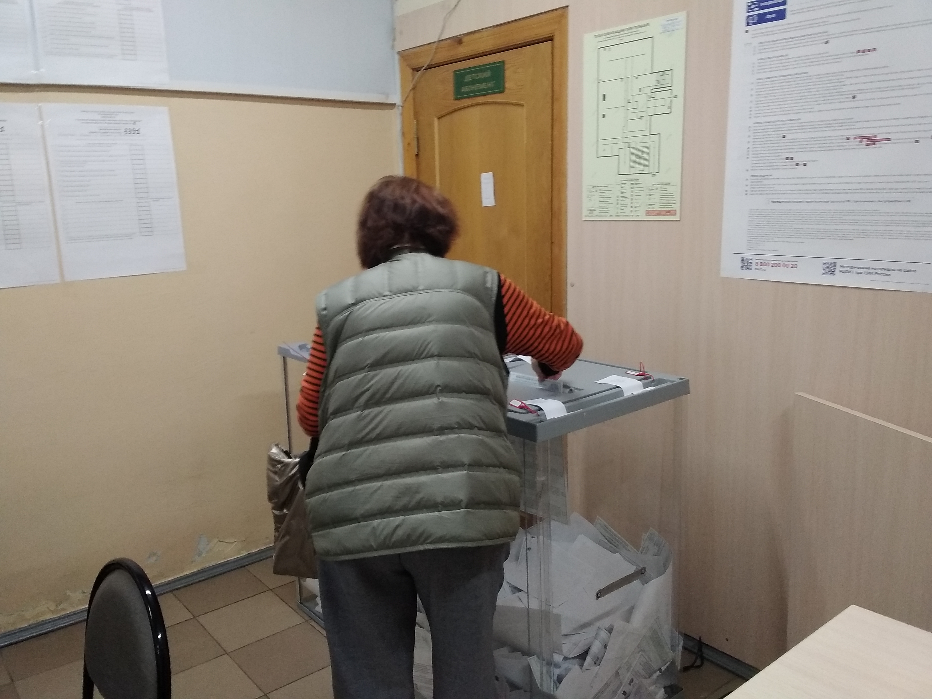 Сообщение — УИК №3391, Московская область