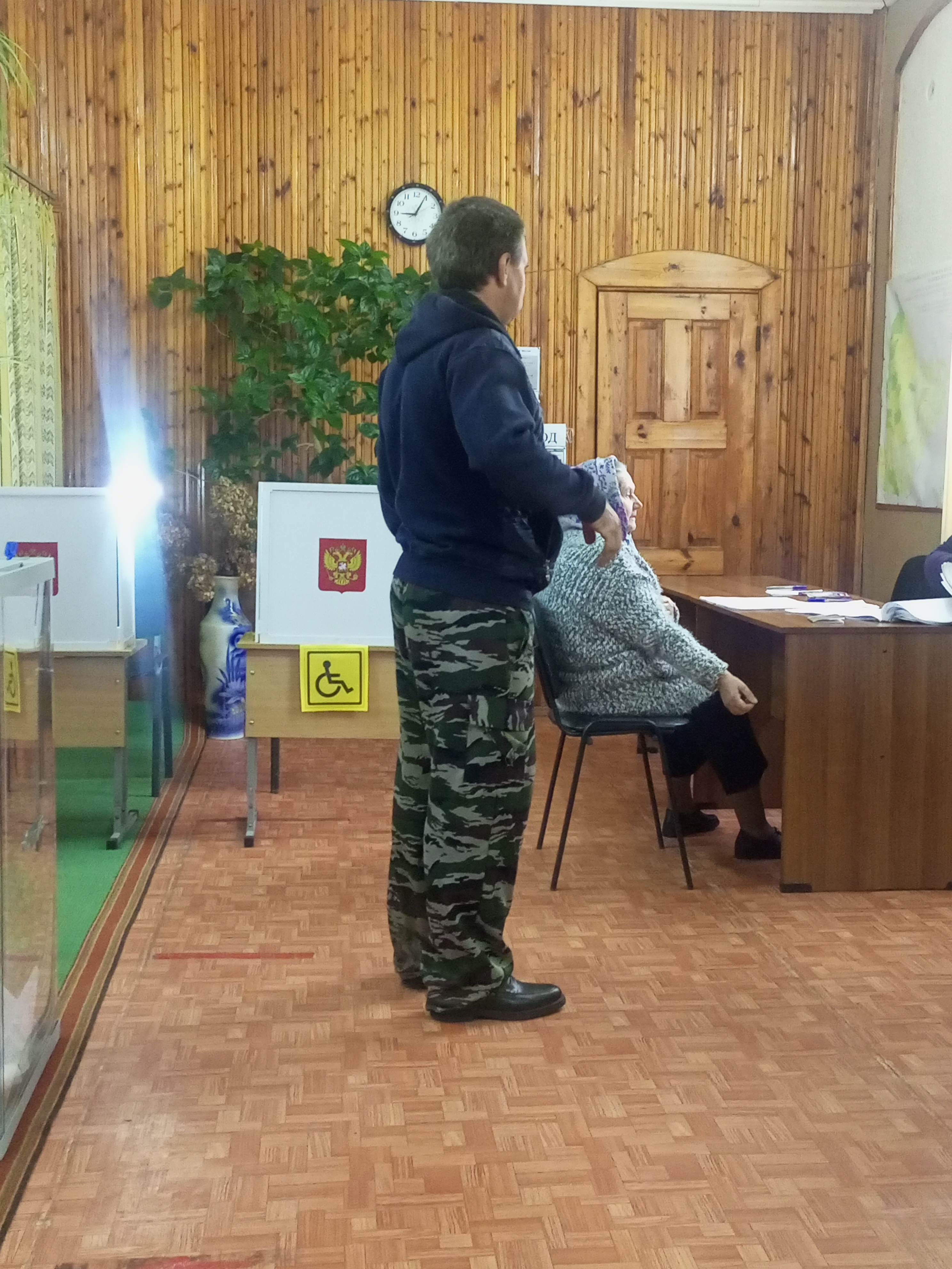 Сообщение наблюдателя — УИК №205, Псковская область