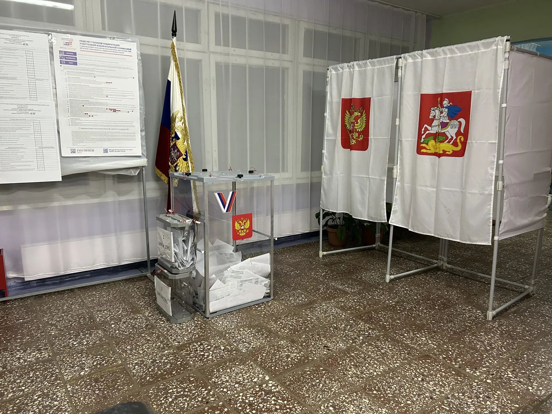 Сообщение — УИК №1591, Московская область