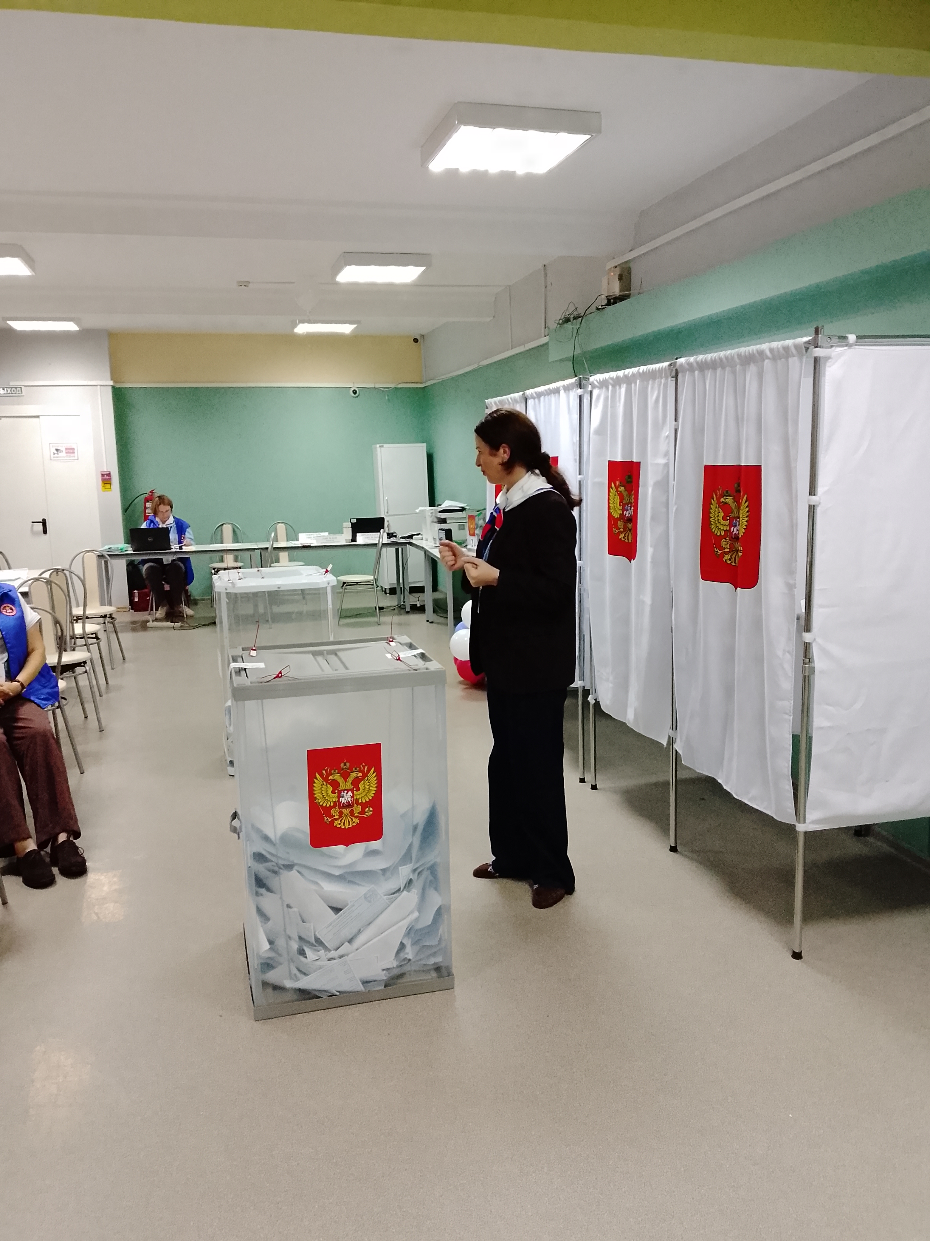 Сообщение — УИК №2443, Московская область