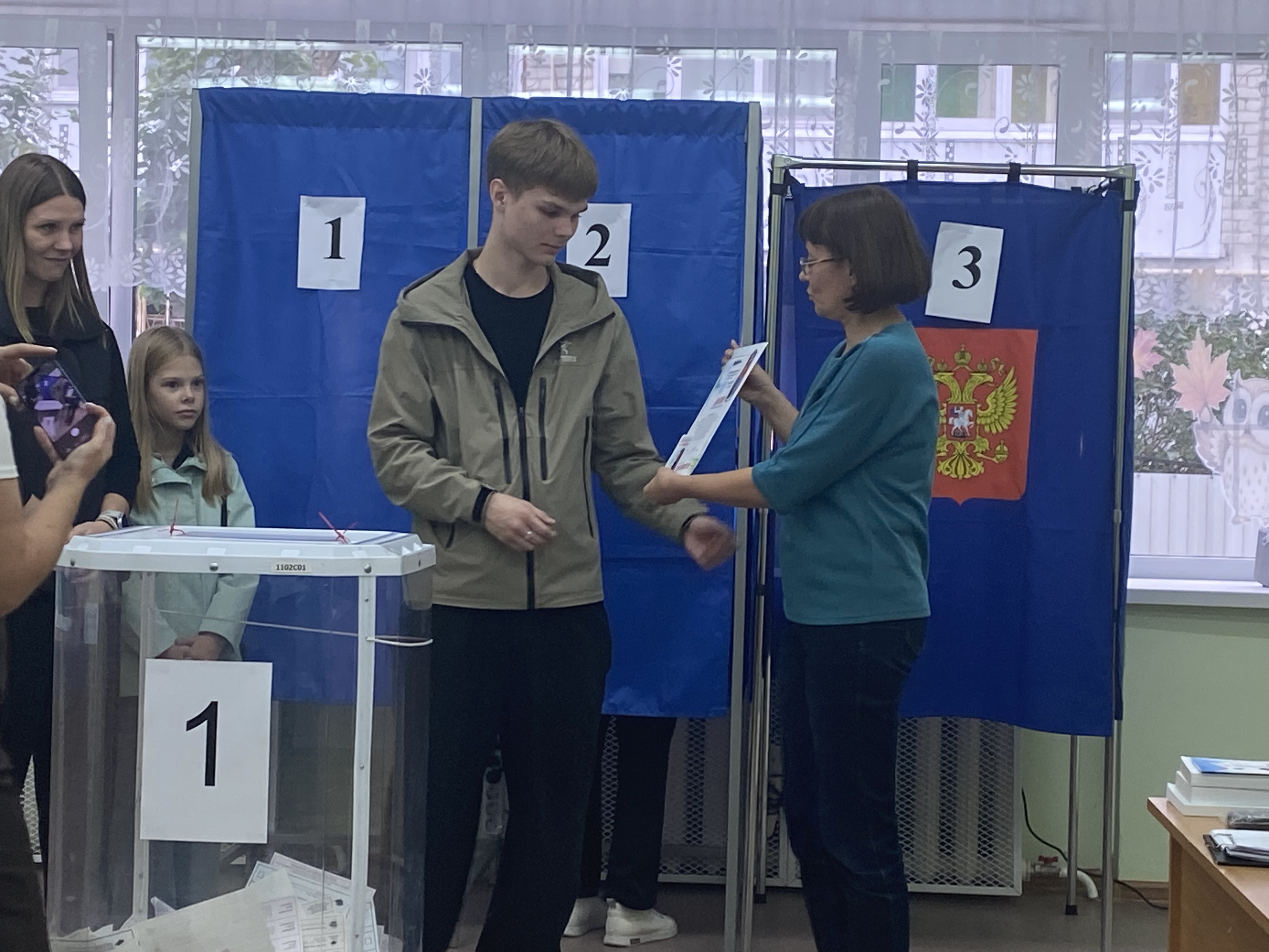 Сообщение — УИК №1102, Тюменская область