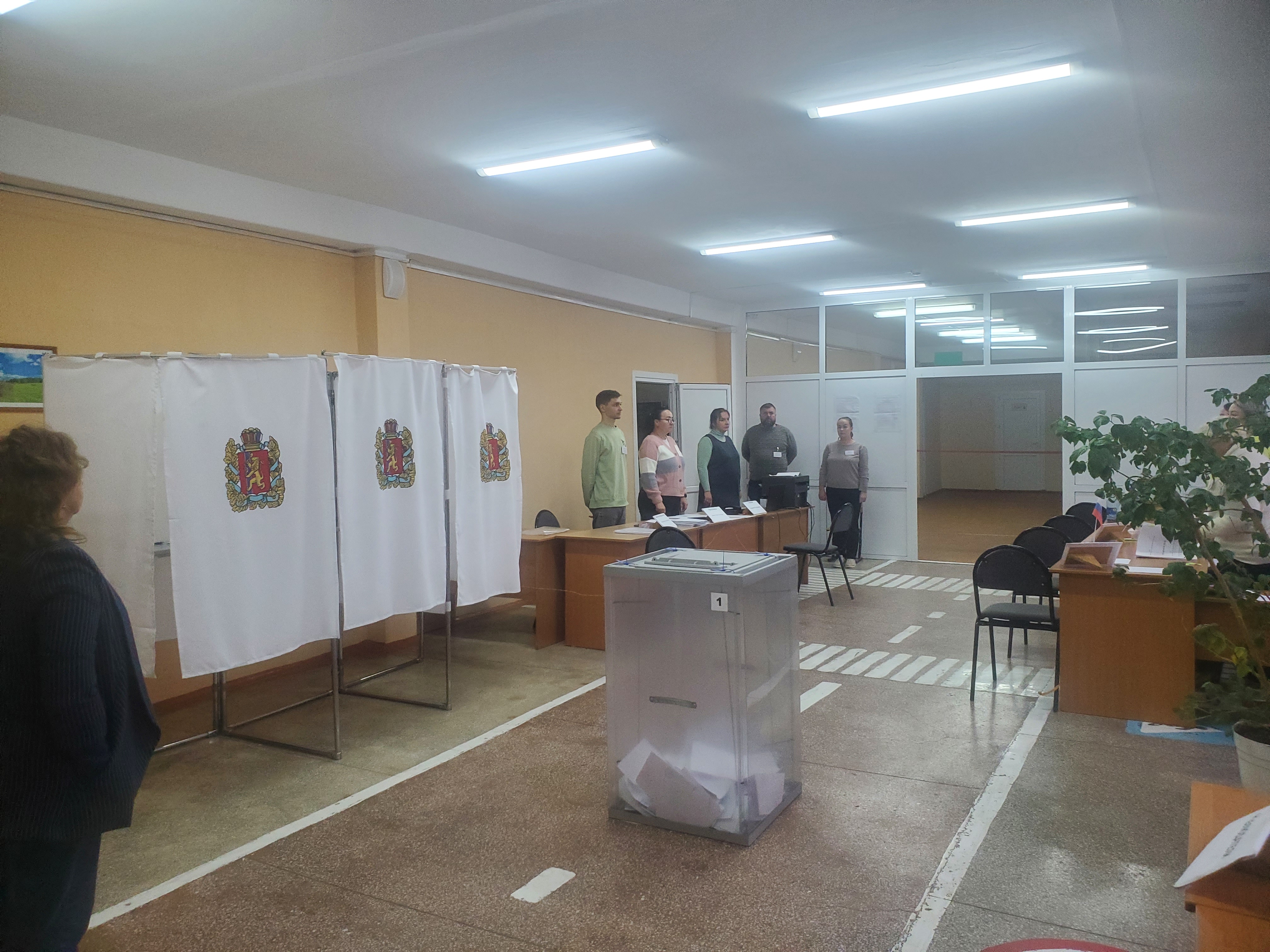 Сообщение наблюдателя — УИК №2118, Красноярский край