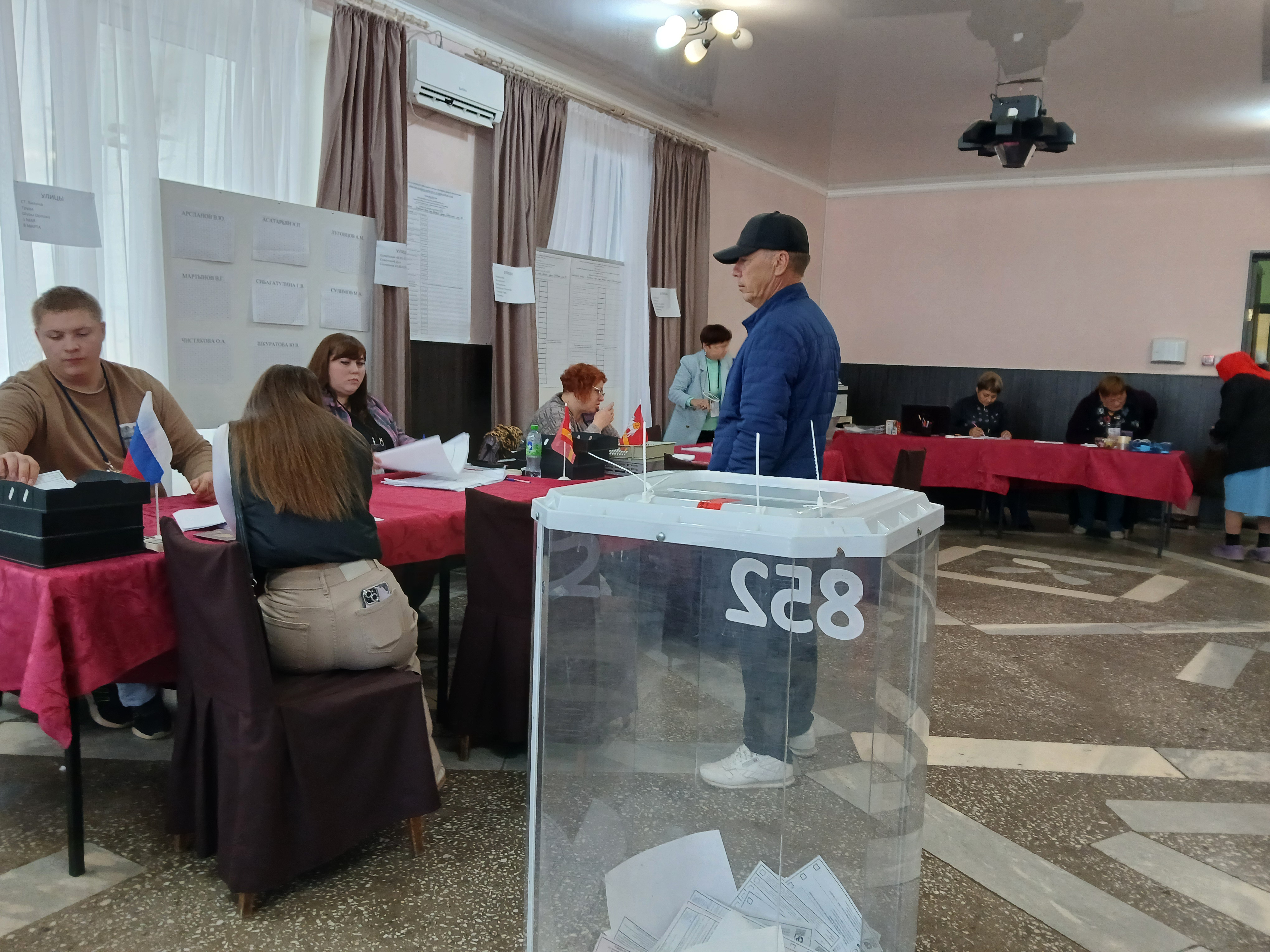 Сообщение наблюдателя — УИК №852, Челябинская область