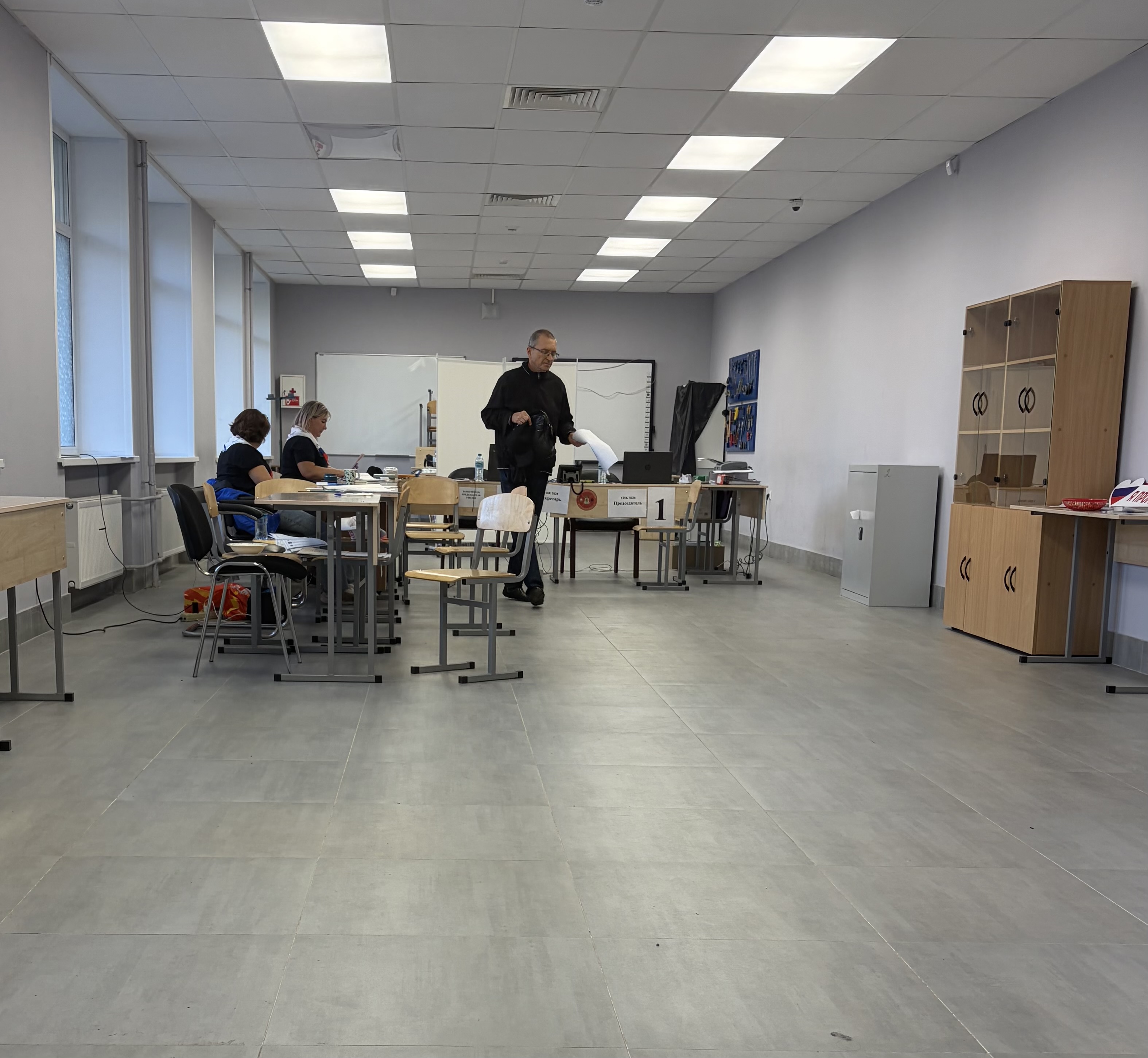 Сообщение — УИК №3828, Московская область