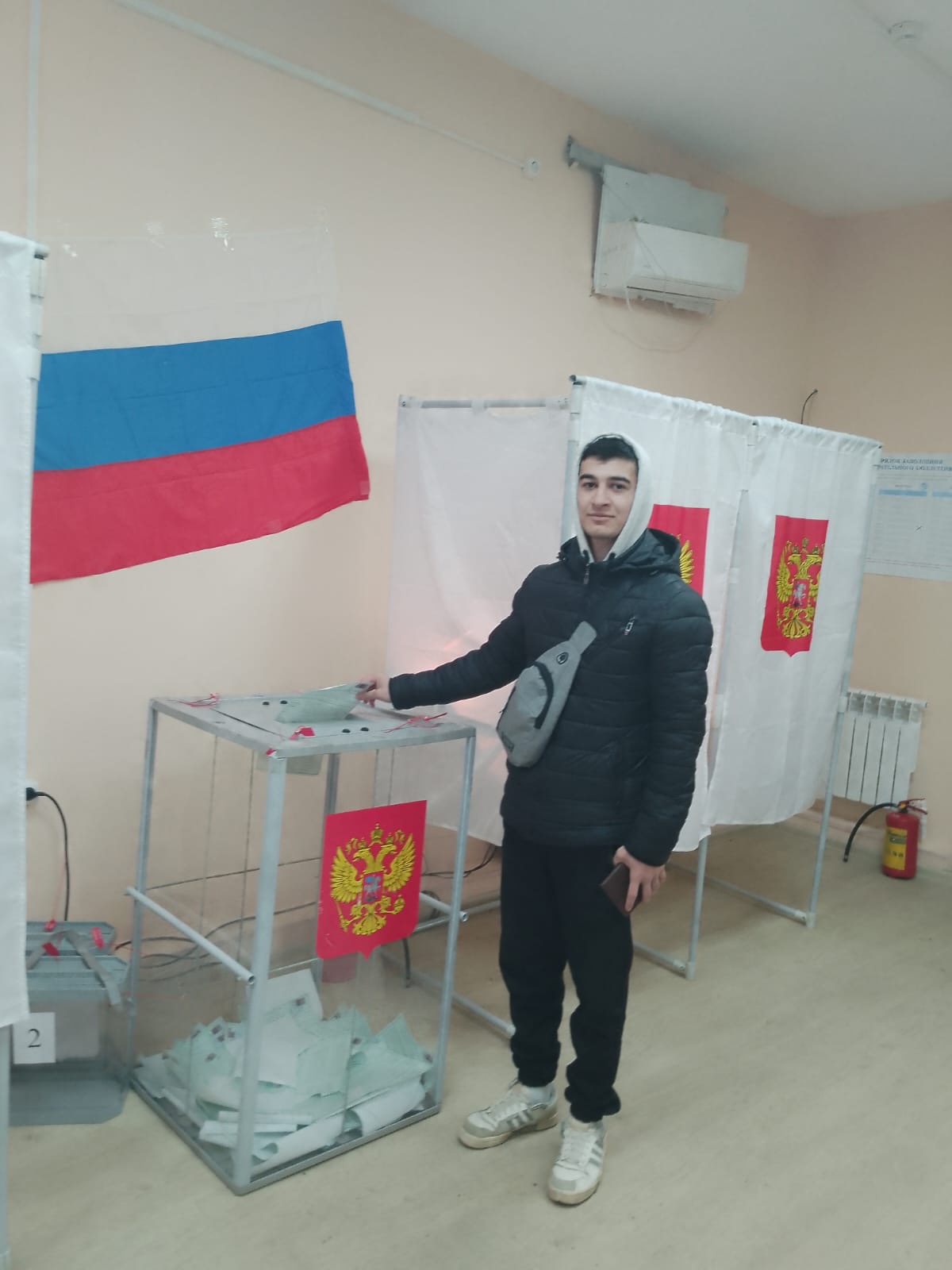 Сообщение наблюдателя — УИК №321, Астраханская область