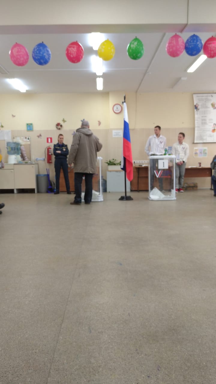 Сообщение наблюдателя — УИК №658, Московская область