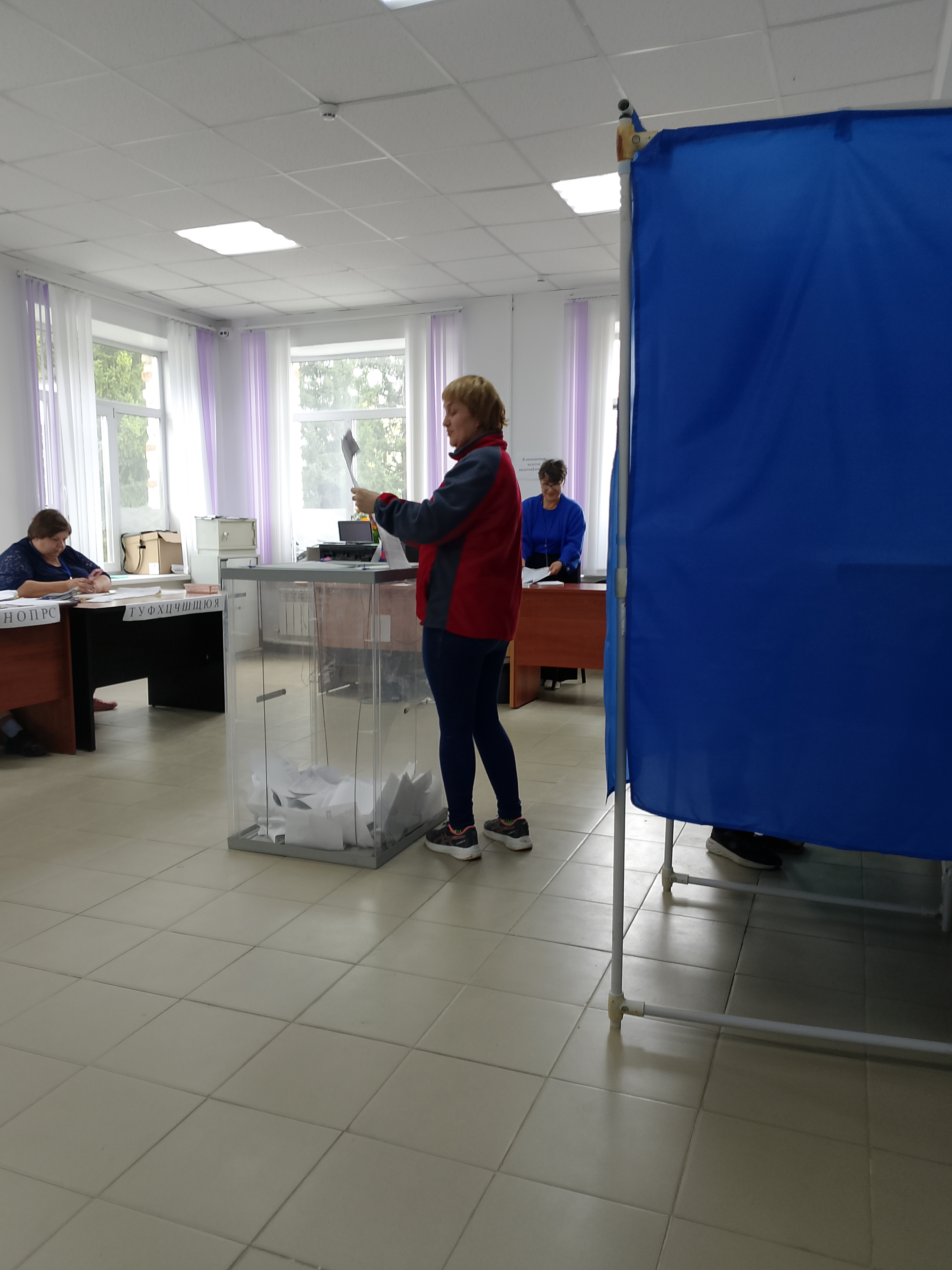 Сообщение наблюдателя — УИК №676, Новосибирская область
