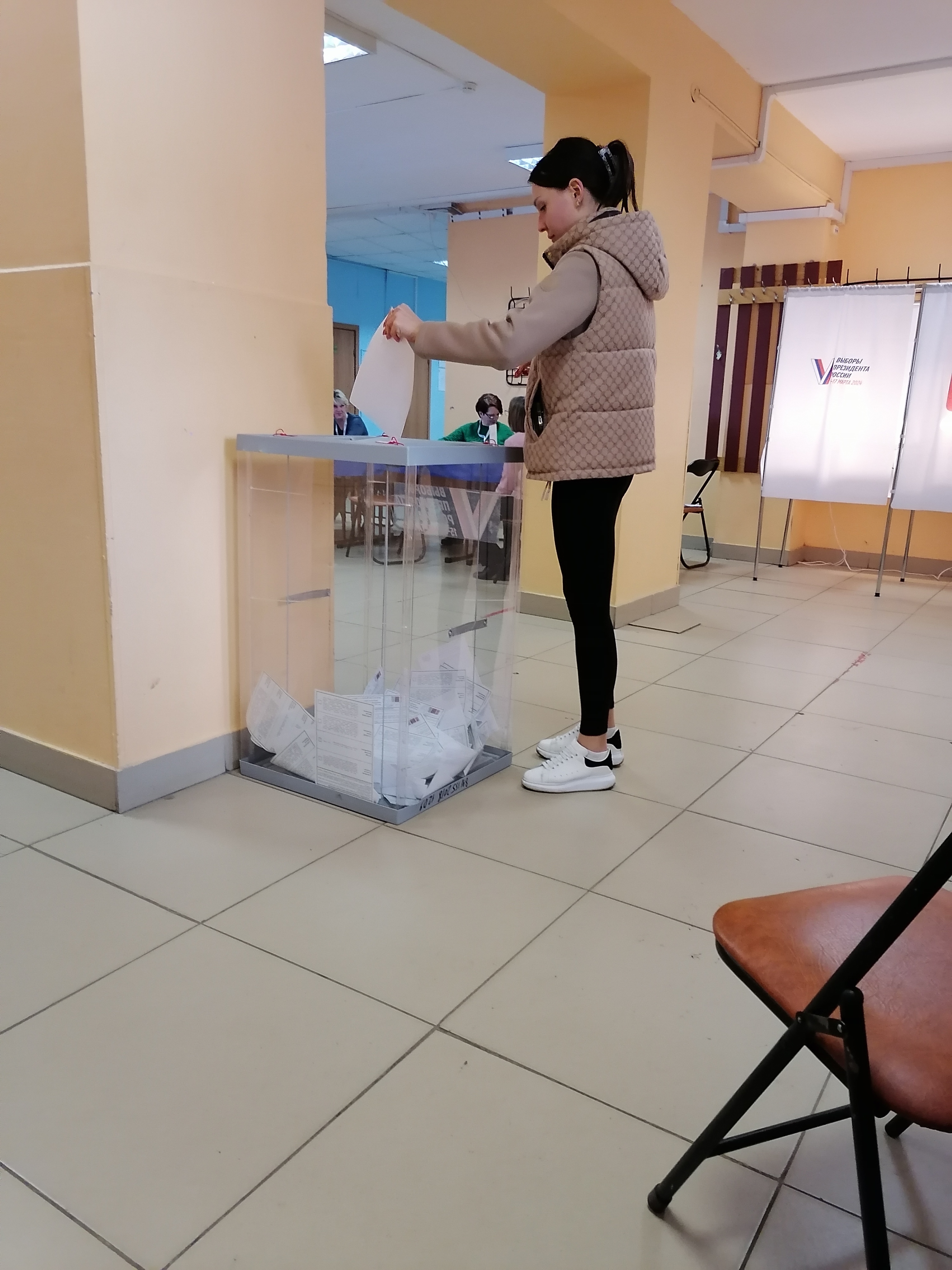 Сообщение наблюдателя — УИК №1276, Московская область