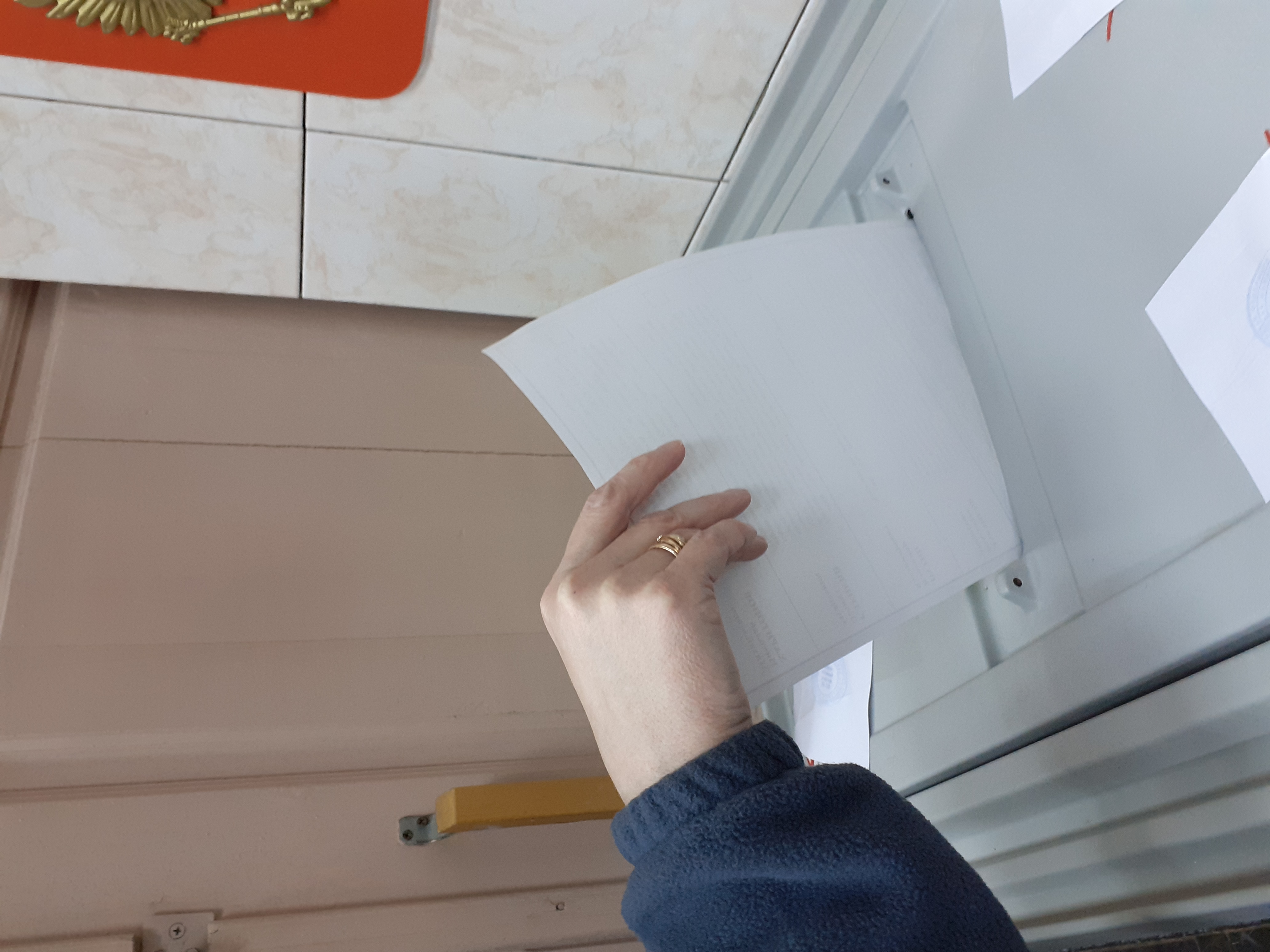 Сообщение наблюдателя — УИК №138, Вологодская область