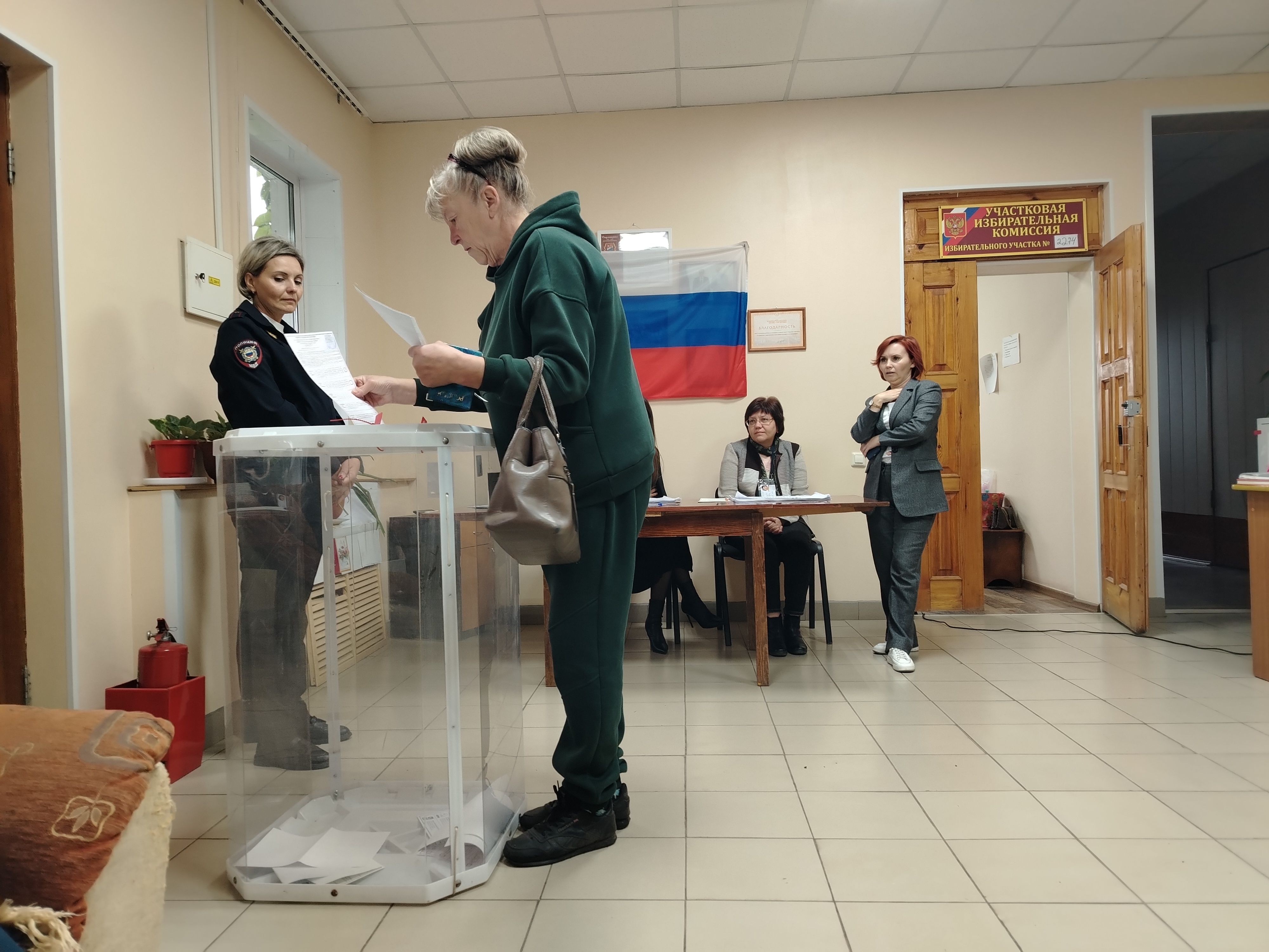 Сообщение наблюдателя — УИК №2274, Челябинская область