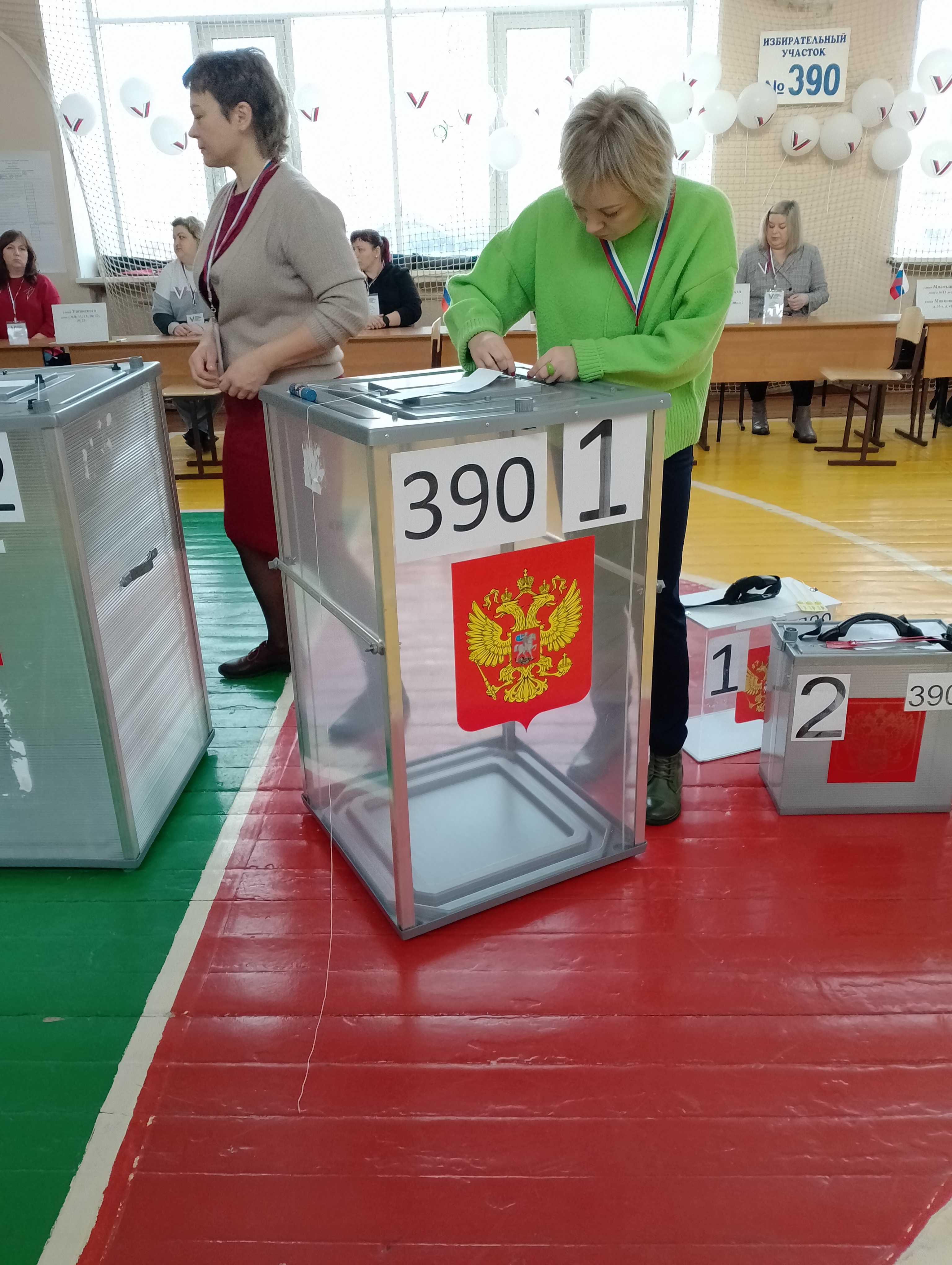 Сообщение наблюдателя — УИК №390, Архангельская область