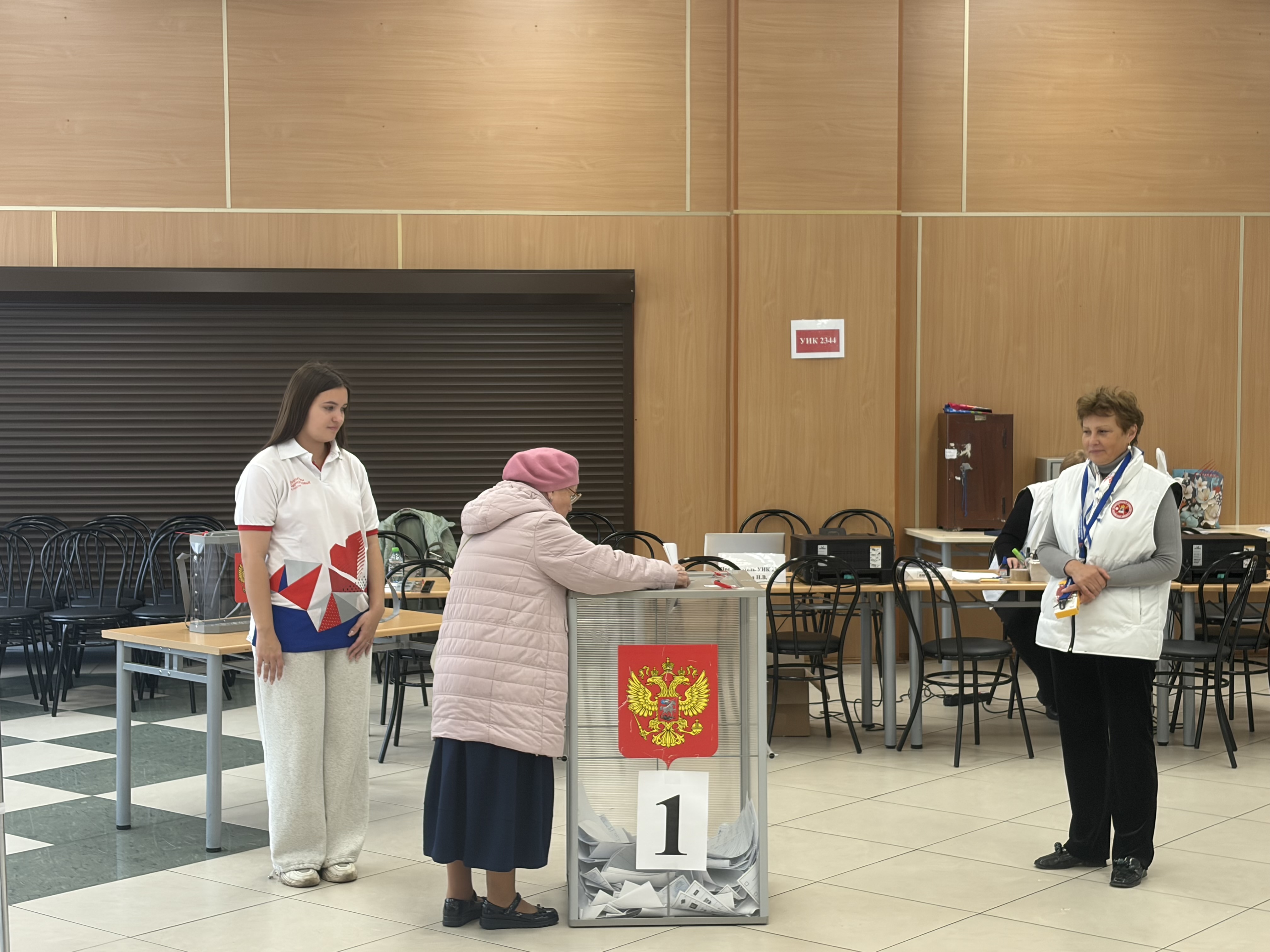 Сообщение — УИК №2344, Московская область